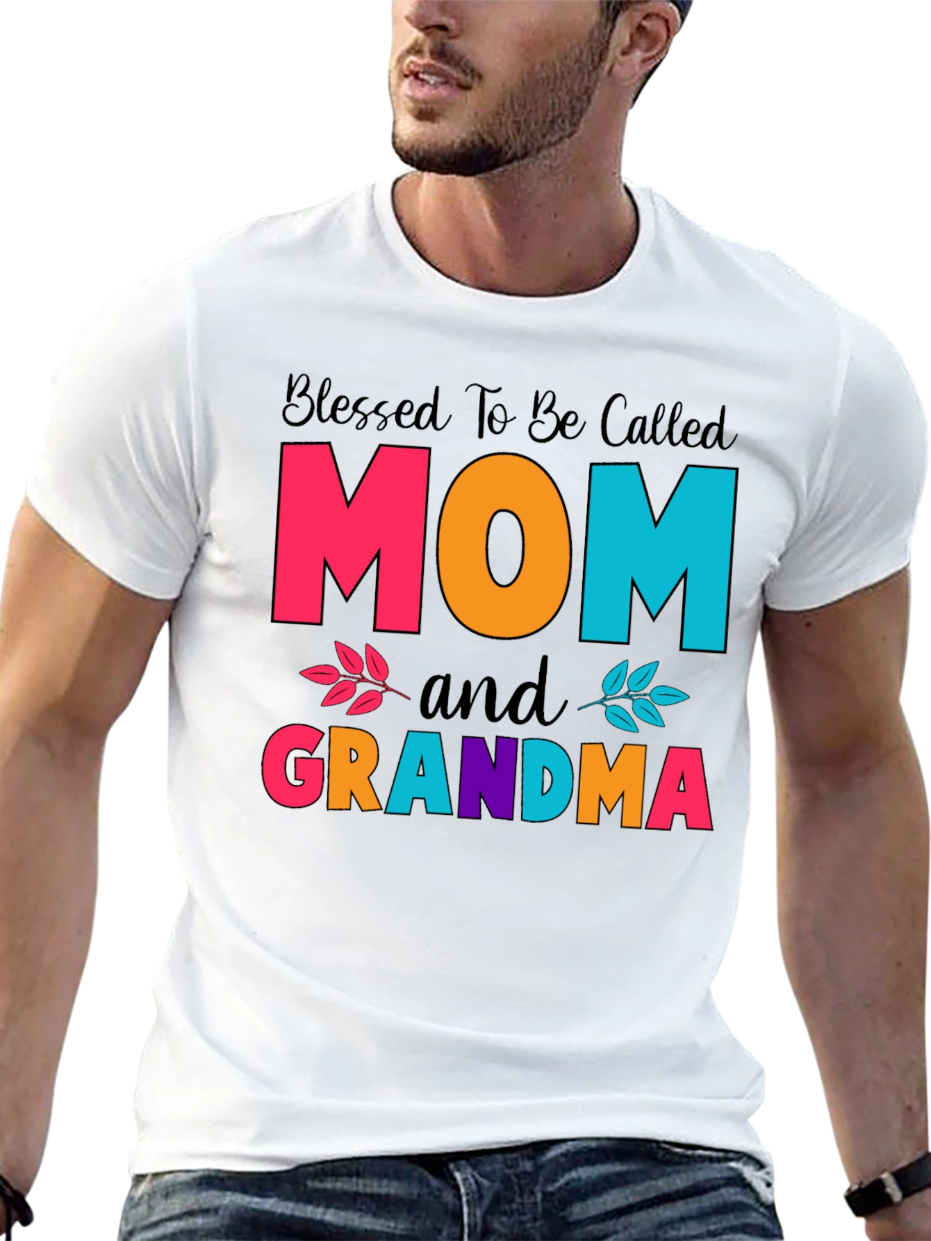 Blessed Mom and Grandma T-Shirt - 13