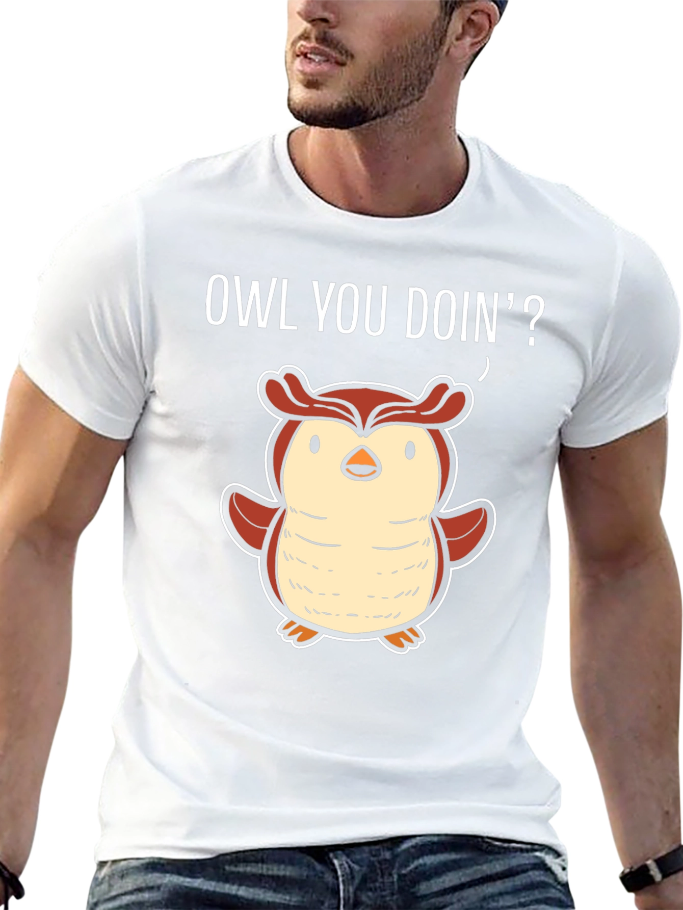 Funny Owl You Doin' T-Shirt - 13