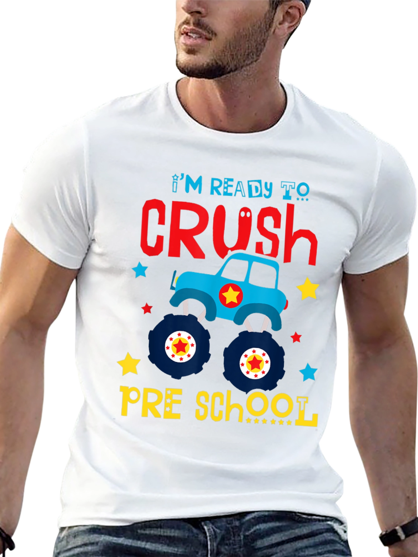 Crush Preschool Monster Truck T-Shirt - 13