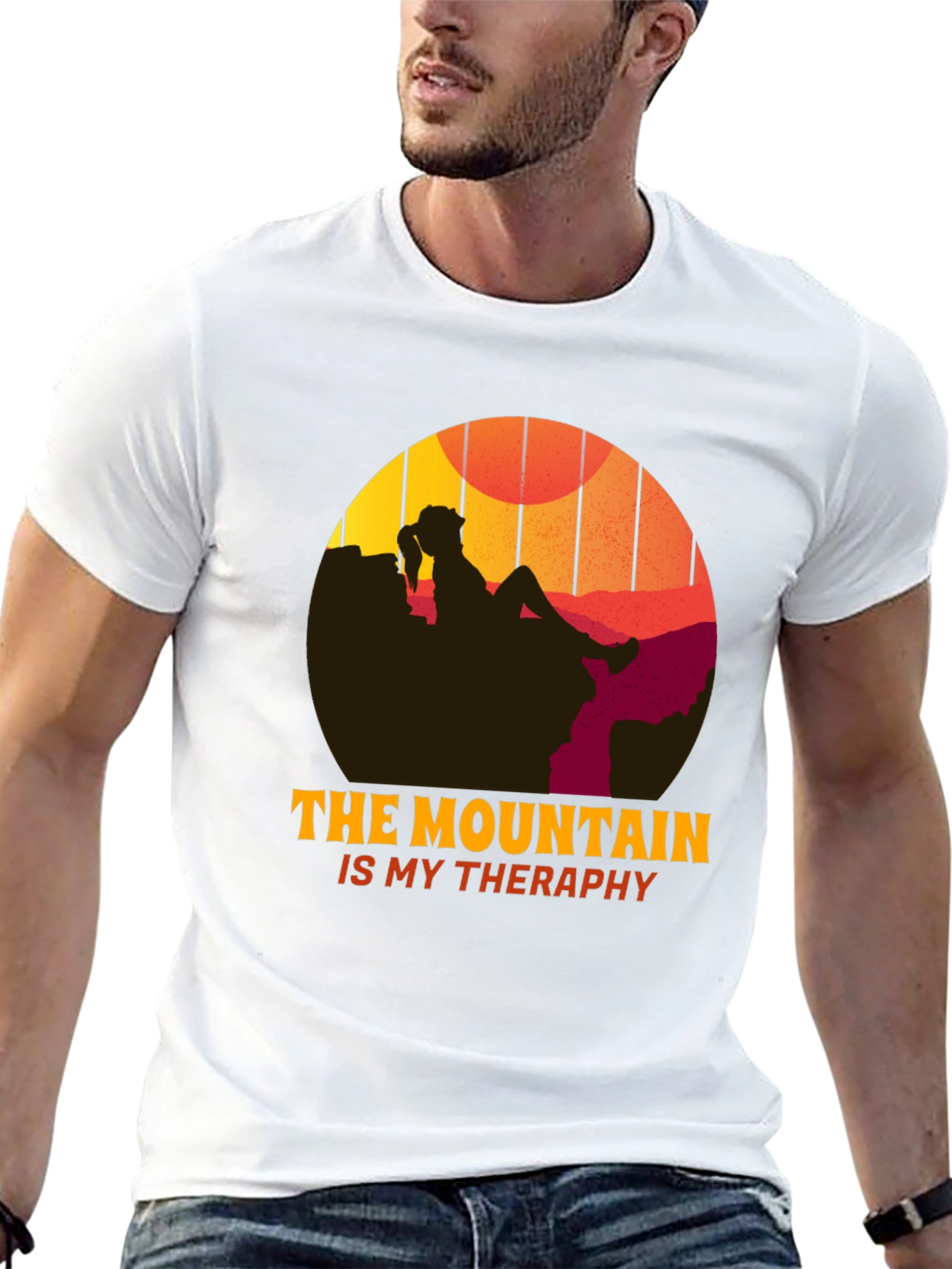 Black Mountain Therapy T-Shirt view 13