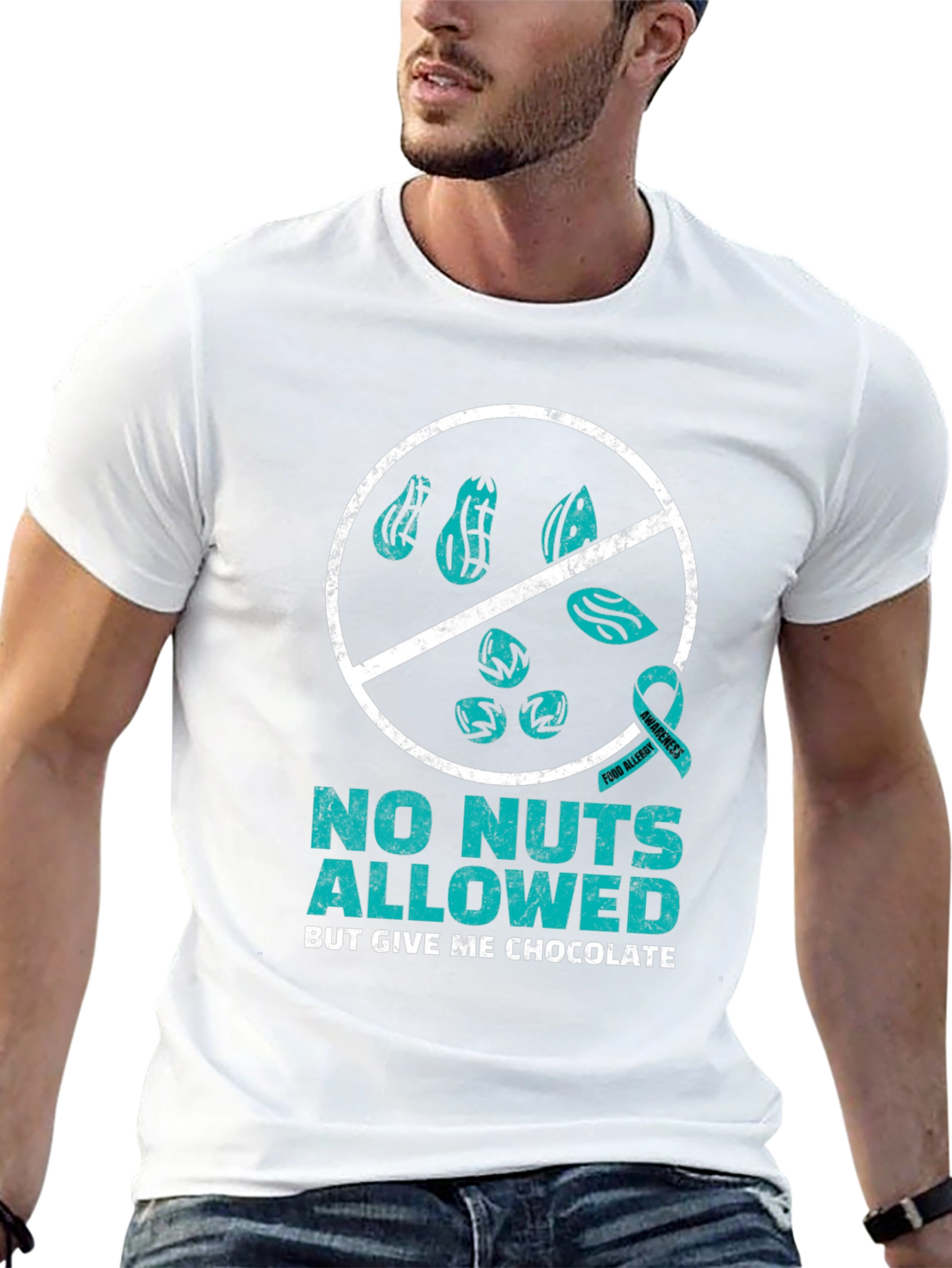 No Nuts Allowed T-Shirt - Food Allergy Awareness - 13