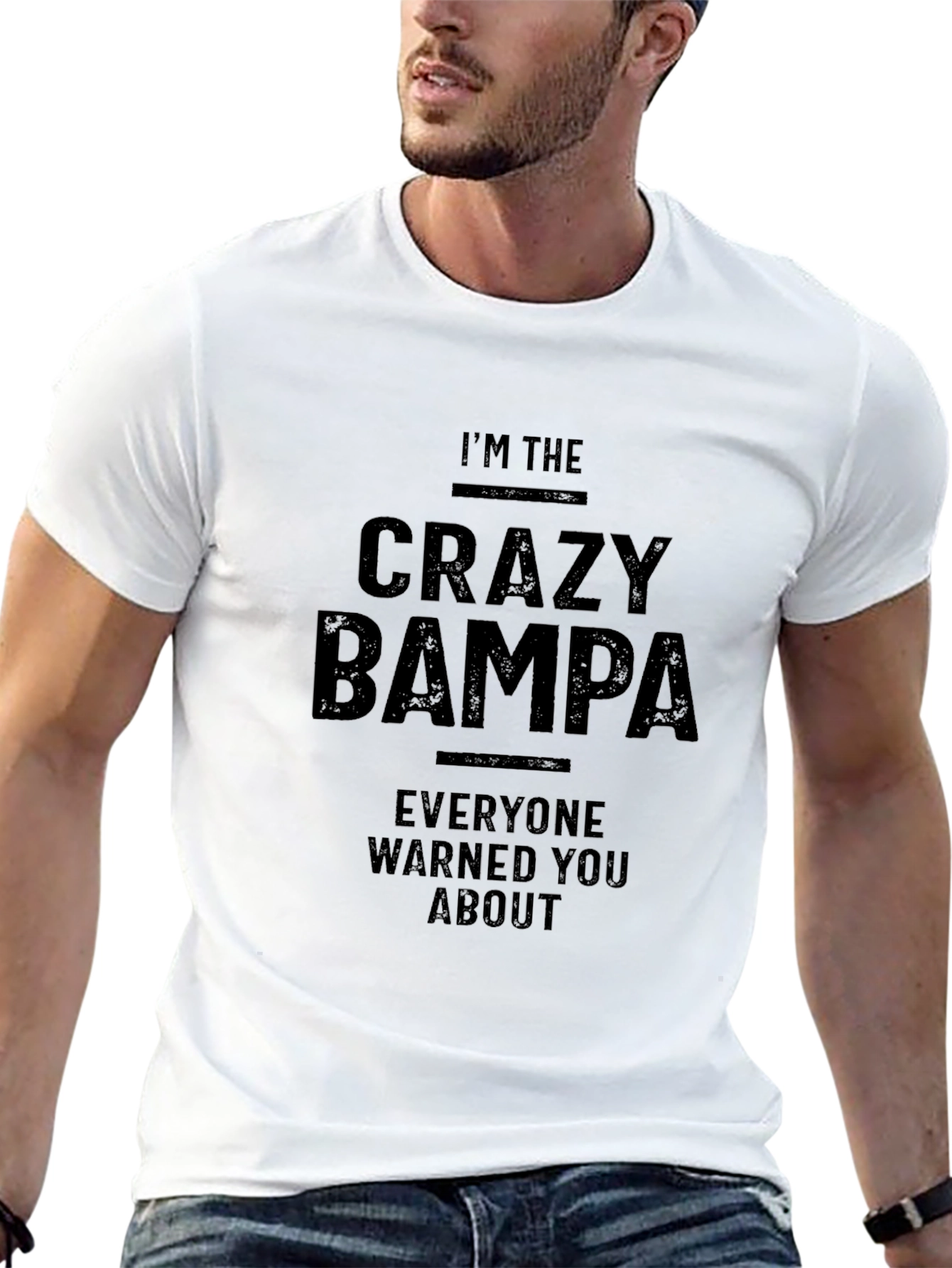 Black Crazy Bampa Graphic Tee - Black T-Shirt view 13