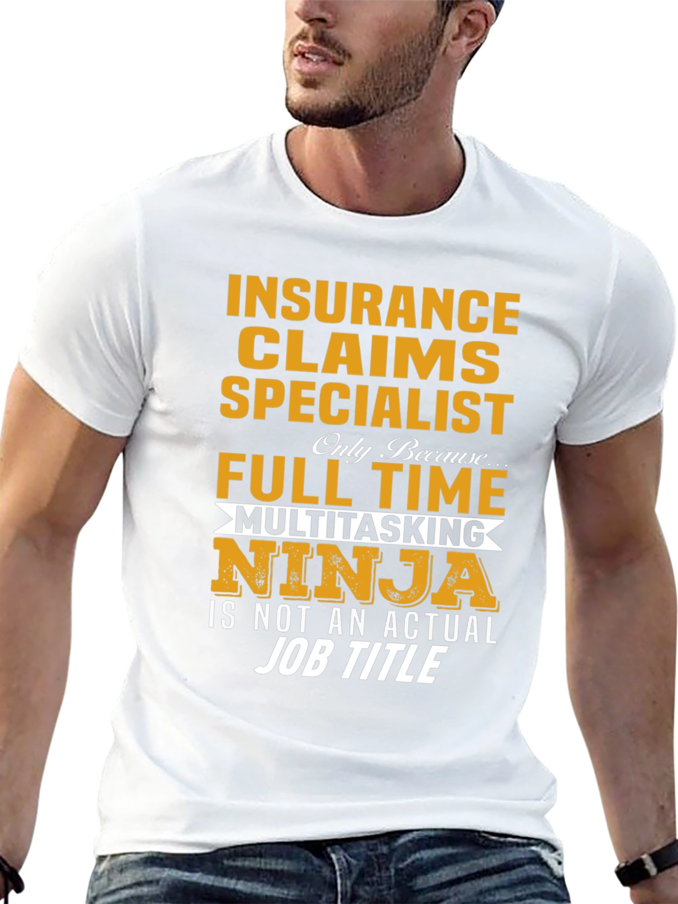 Black Insurance Claims Specialist T-Shirt view 13