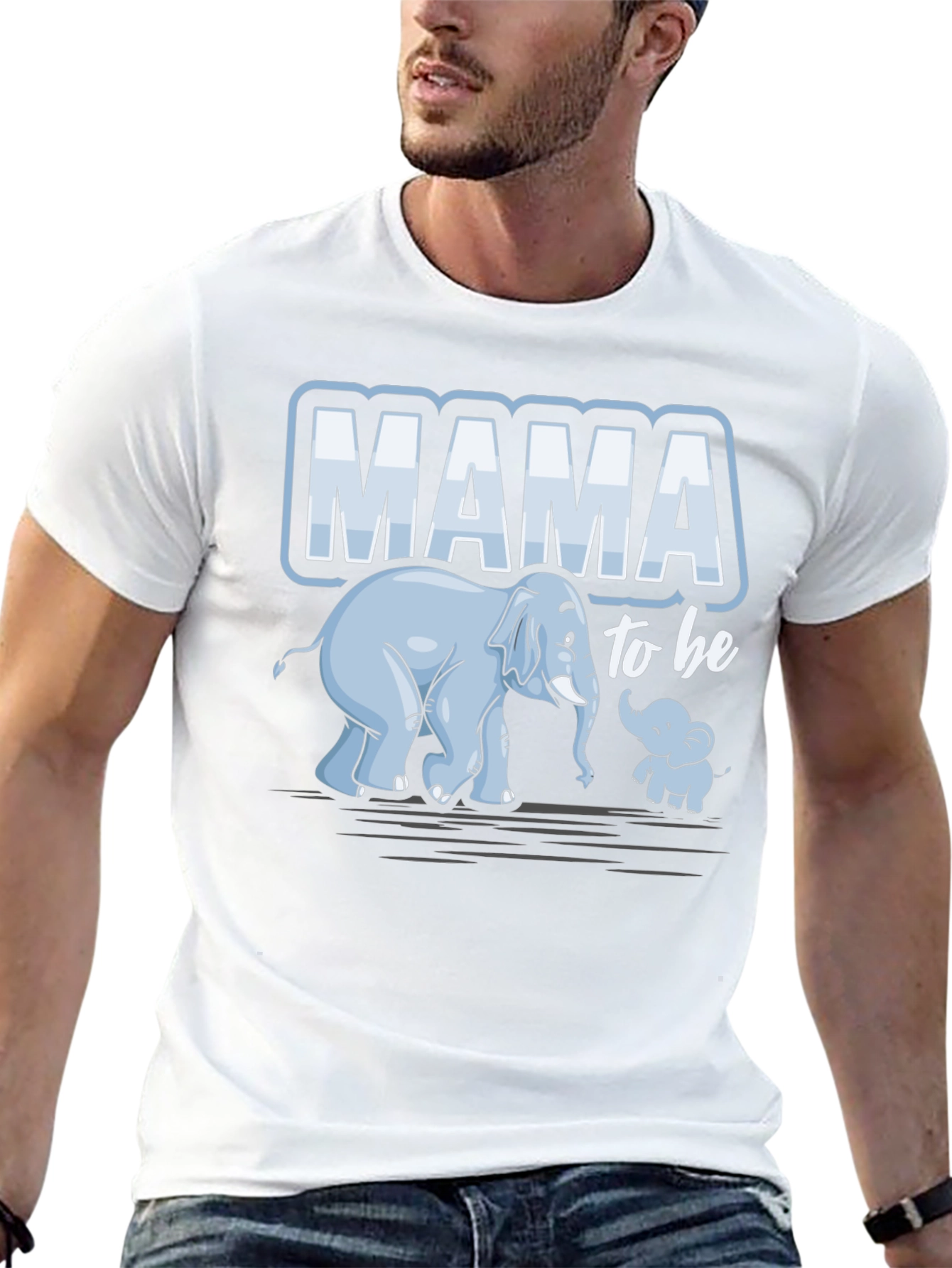 Mama to Be Elephant Graphic Tee - 13