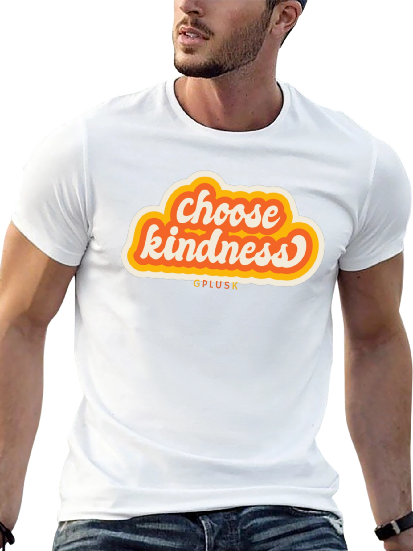 Black Choose Kindness Graphic Tee - Soft Cotton Blend view 13