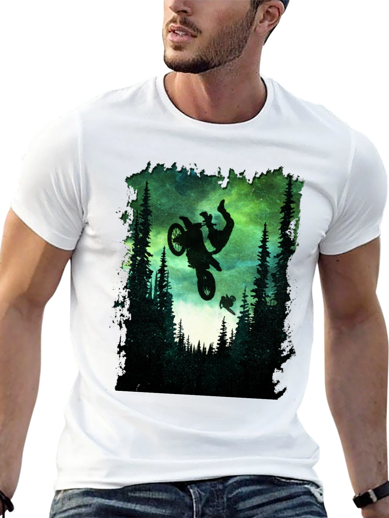 Black Mountain Motocross Graphic T-Shirt view 13