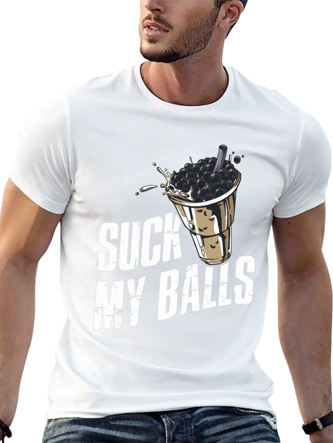 Suck My Balls Graphic T-Shirt - 13