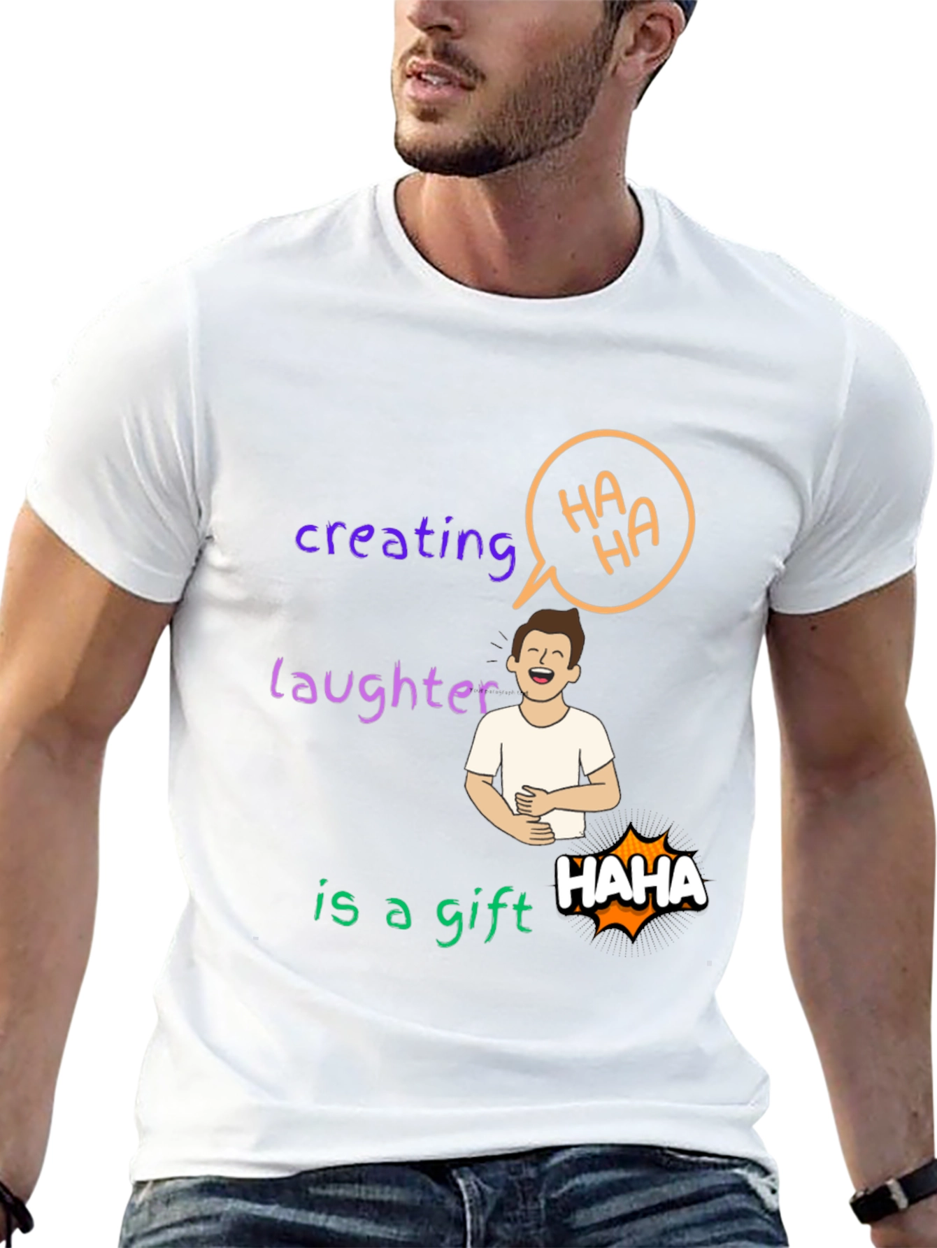 Creating Laughter Gift T-Shirt - 13