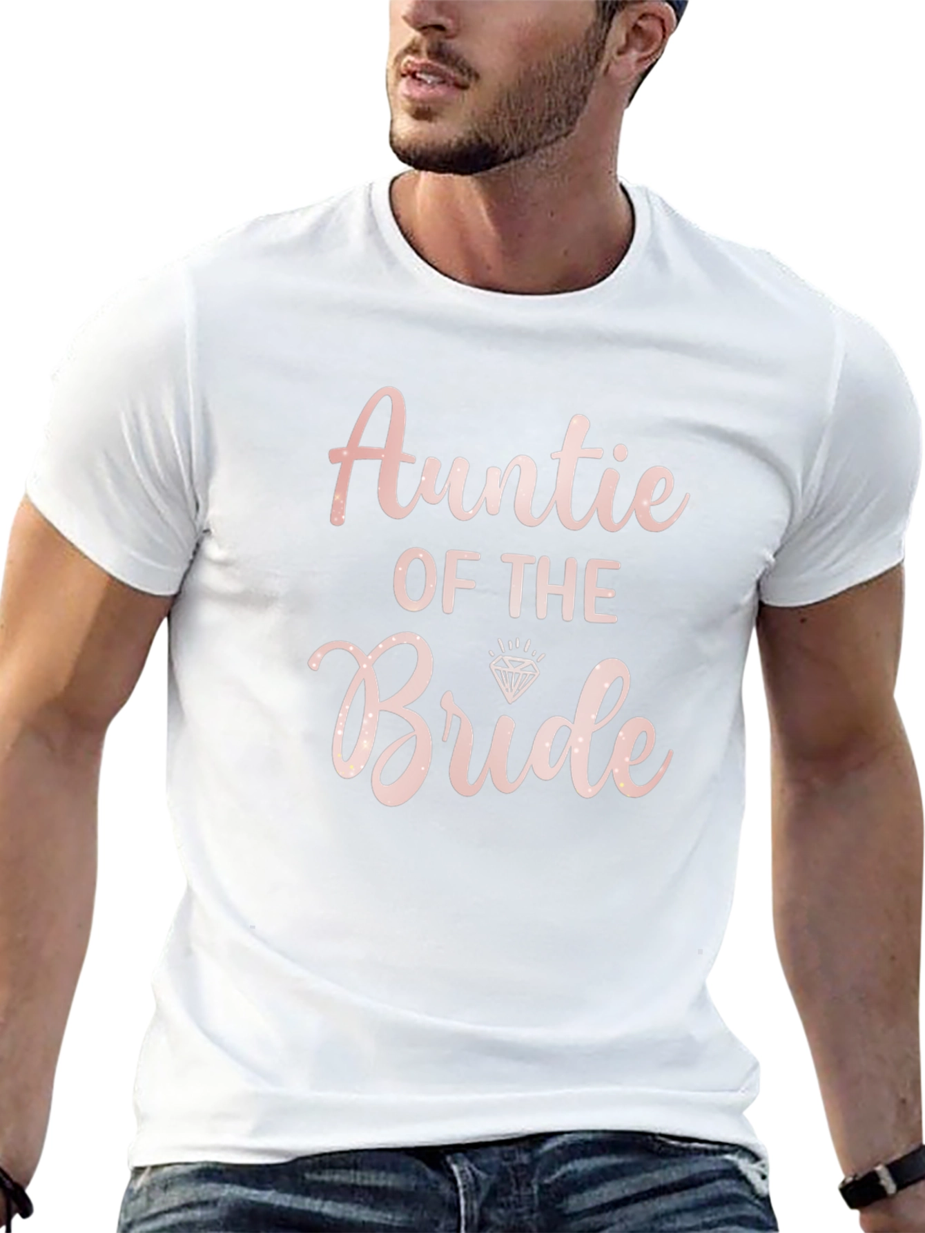 Auntie of the Bride Wedding T-Shirt - 13