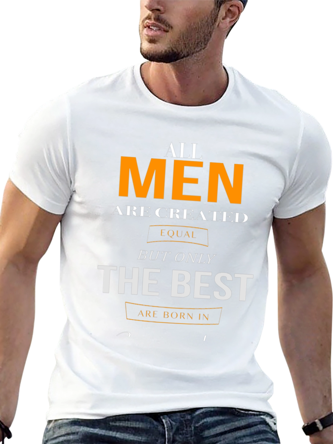 Black All Men are Created Equal Graphic Tee view 13