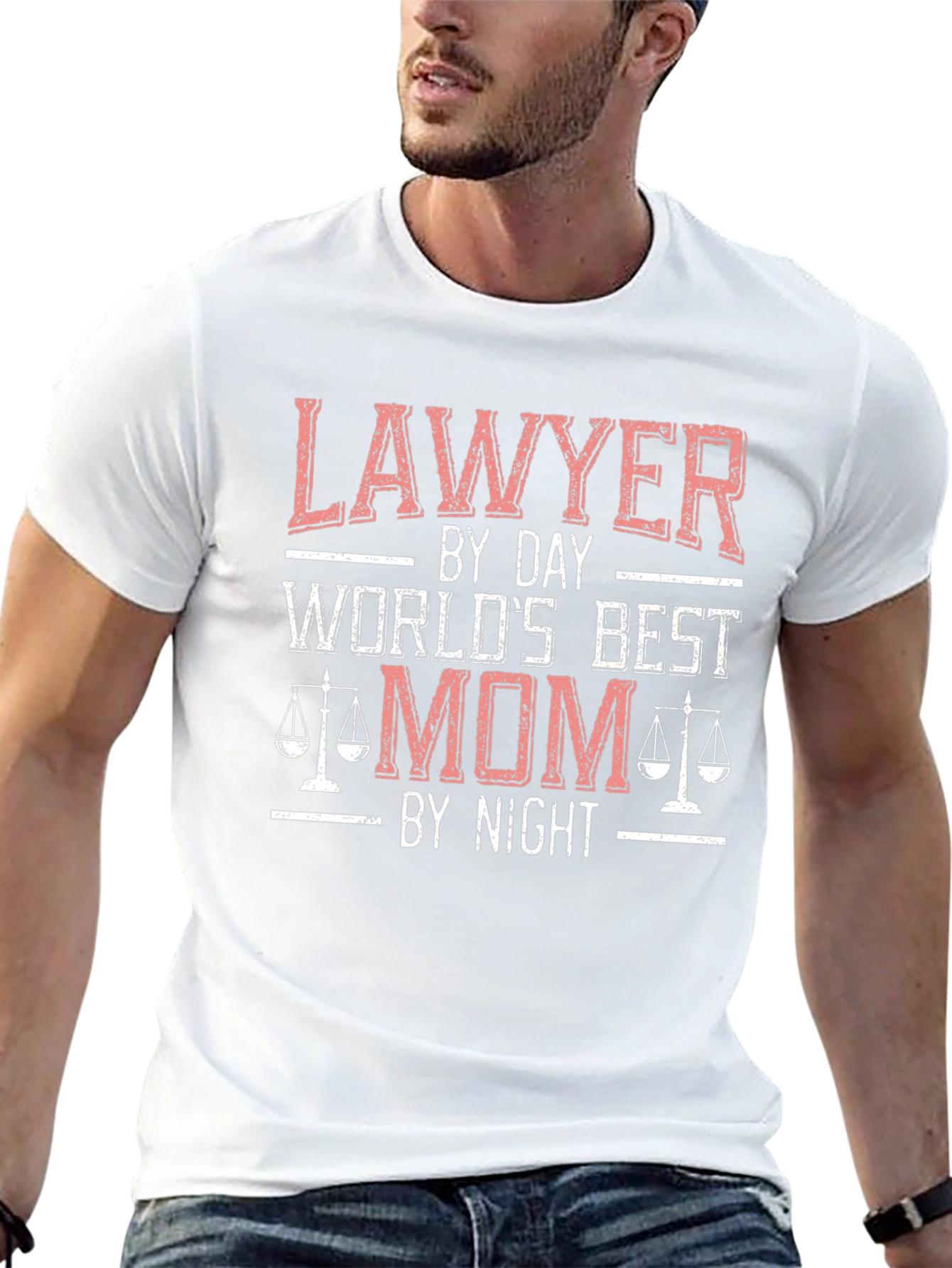 Lawyer By Day World's Best Mom By Night T-Shirt - 13