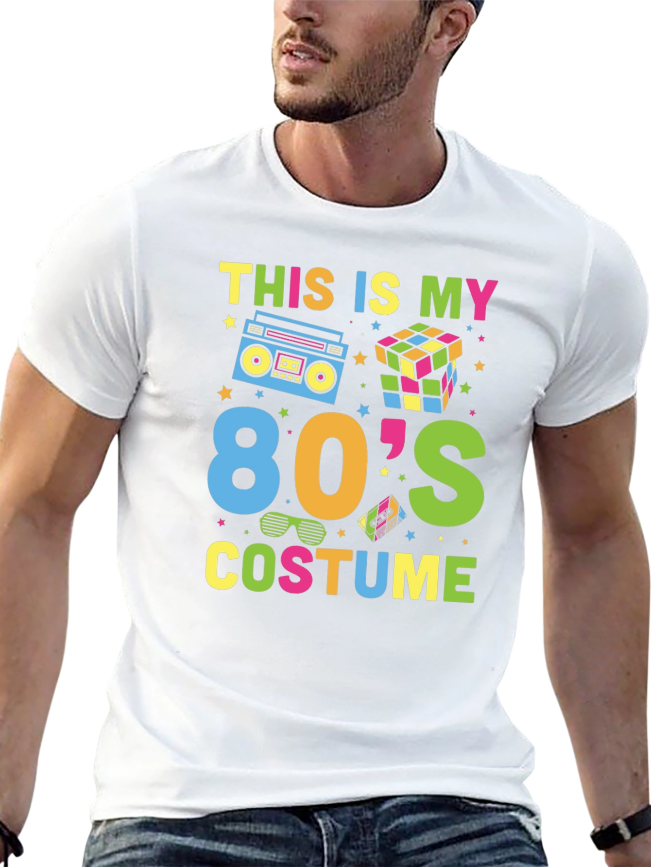 80's Costume T-Shirt - Retro Style - 13