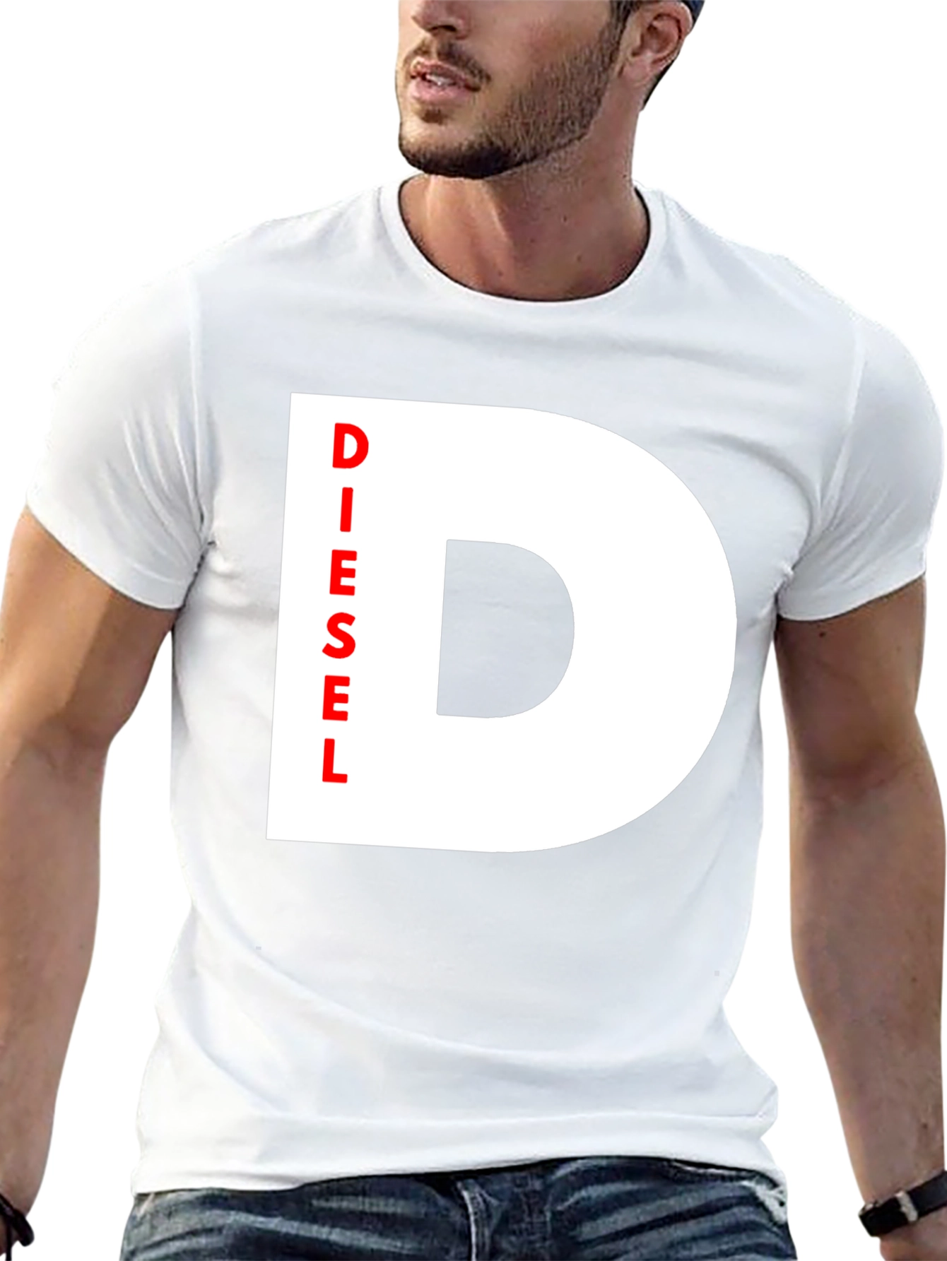 Black Diesel Graphic Tee - Modern Casual Style view 13