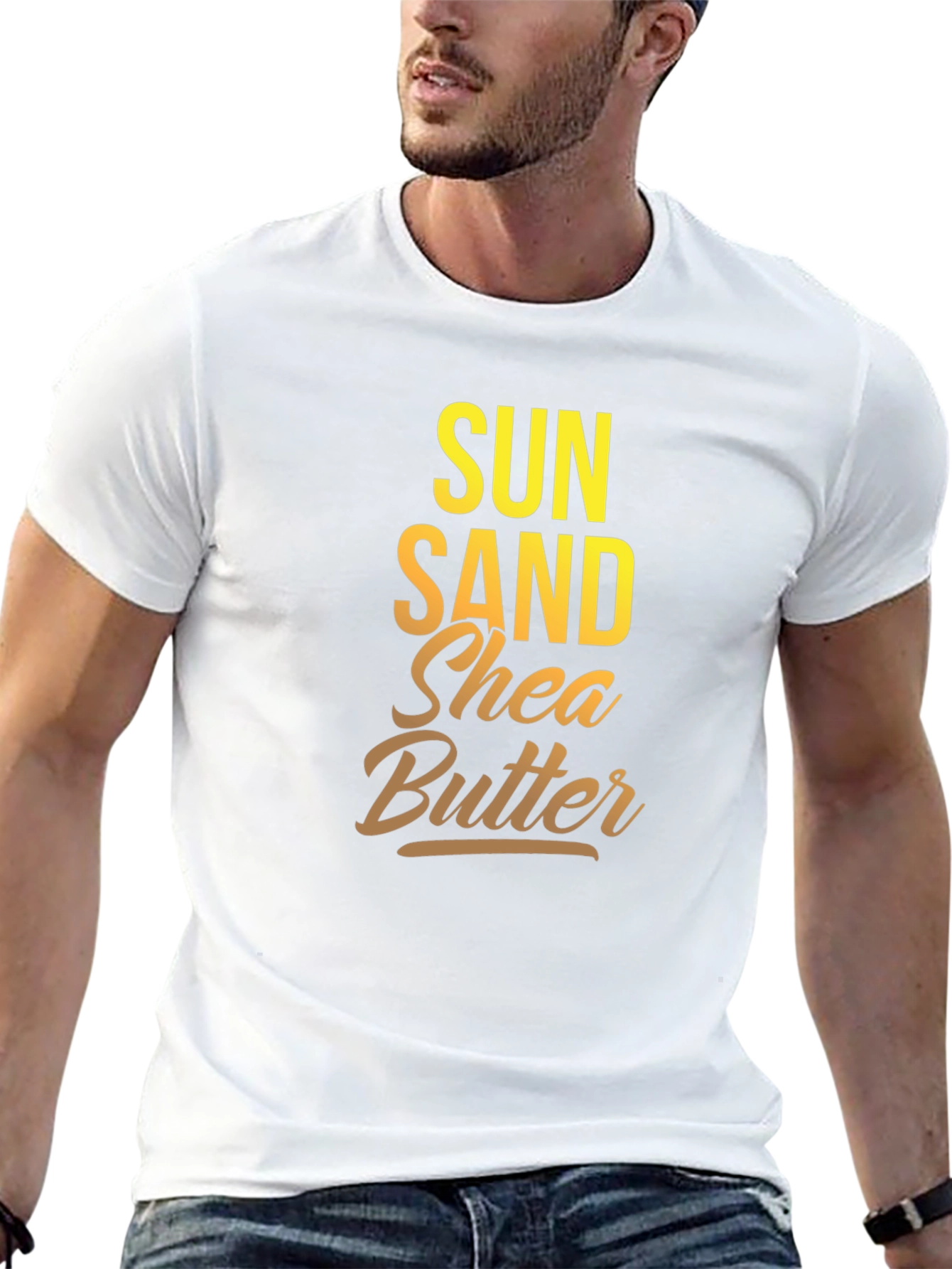 Black Sun Sand Shea Butter Graphic Tee view 13