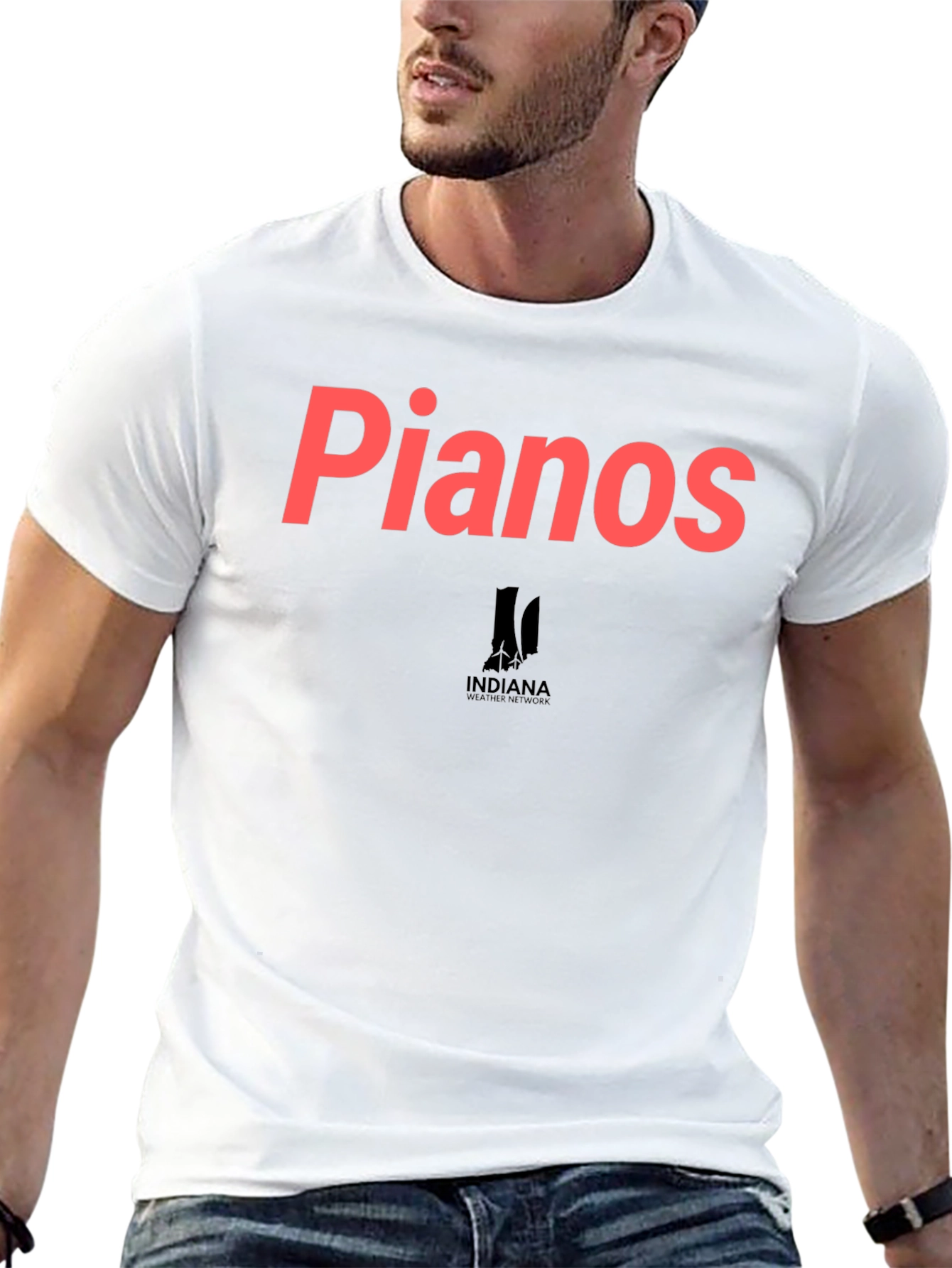 Black Pianos Graphic Tee - Indiana Theatre Style view 13