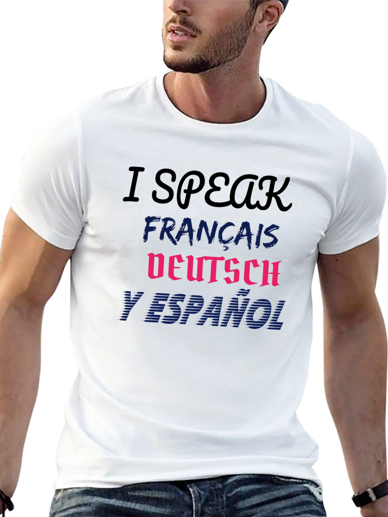 Multilingual I Speak T-Shirt - 13
