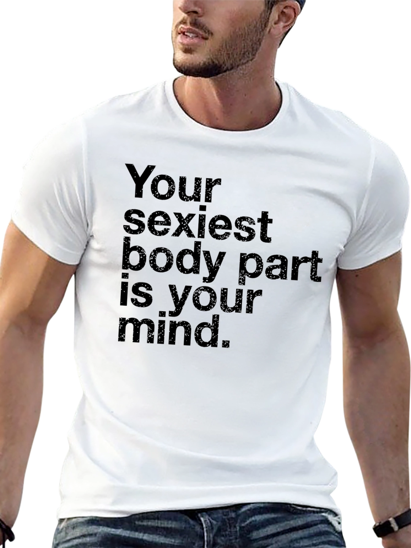 Black Mind T-Shirt - Your Sexiest Body Part view 13