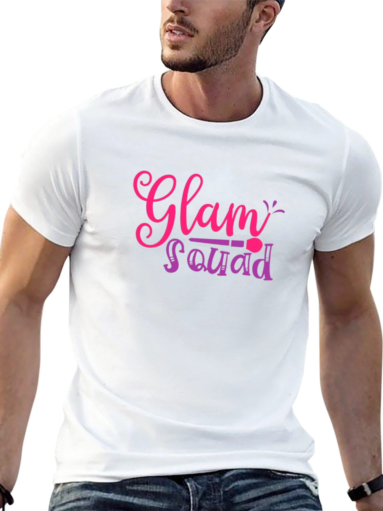 Black Glam Squad Black T-Shirt view 13