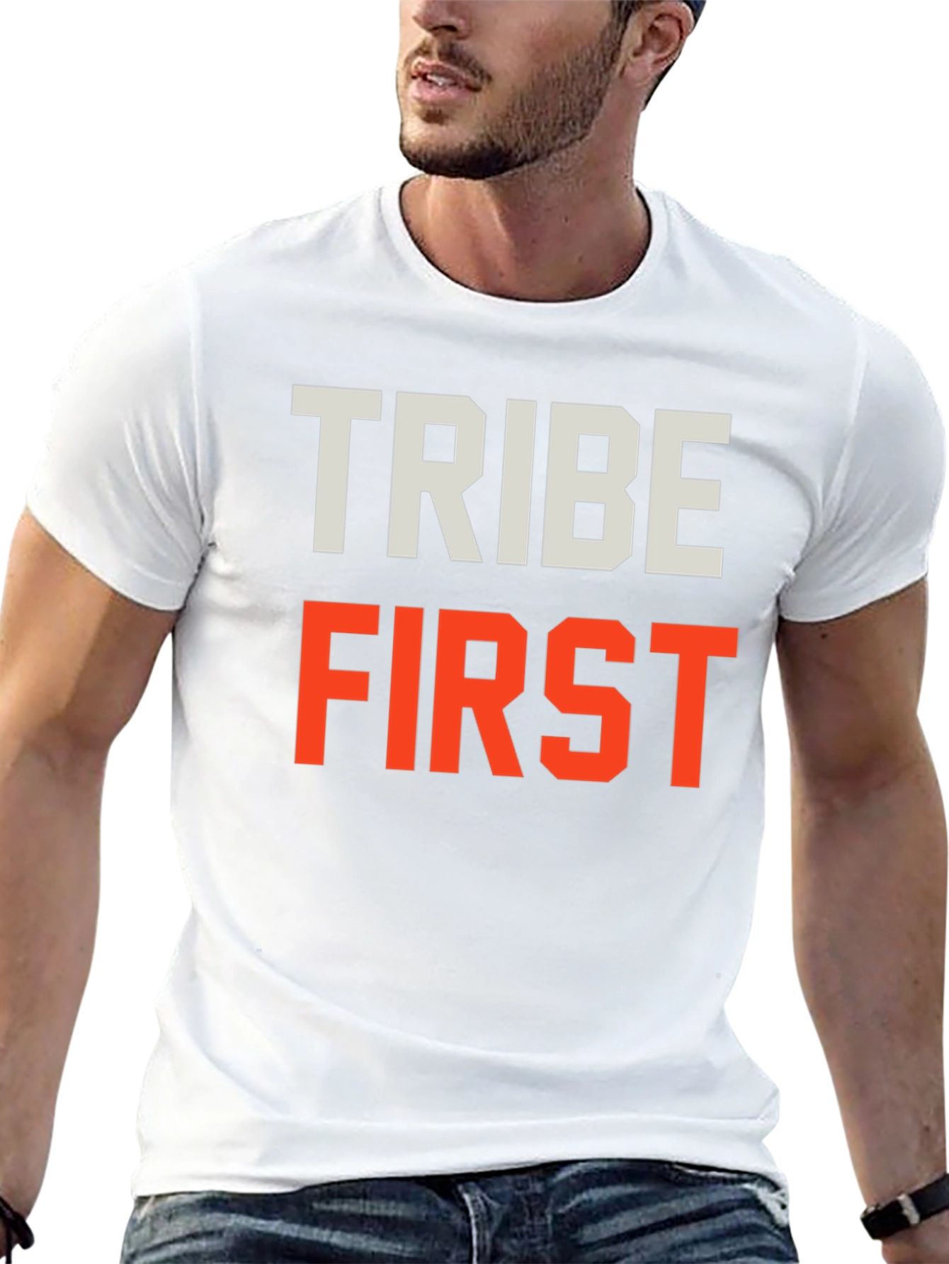 Black Tribe First Graphic Tee - Stylish Casual Wear view 13