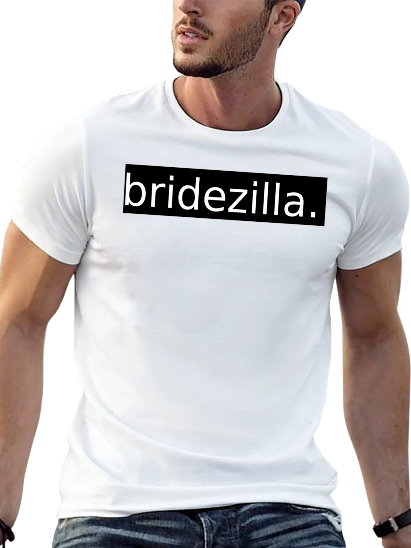 Black Bridezilla T-Shirt - Black Cotton Blend view 13