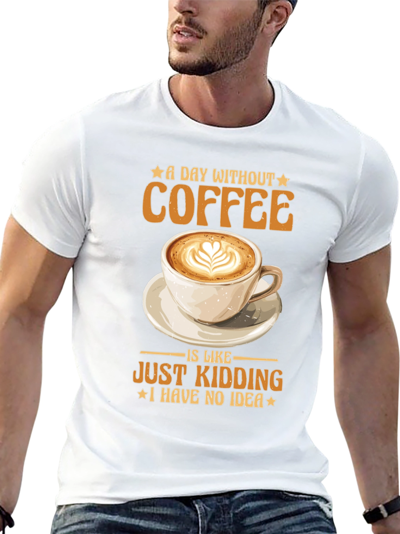 Black Coffee Lover T-Shirt - Funny Coffee Tee view 13