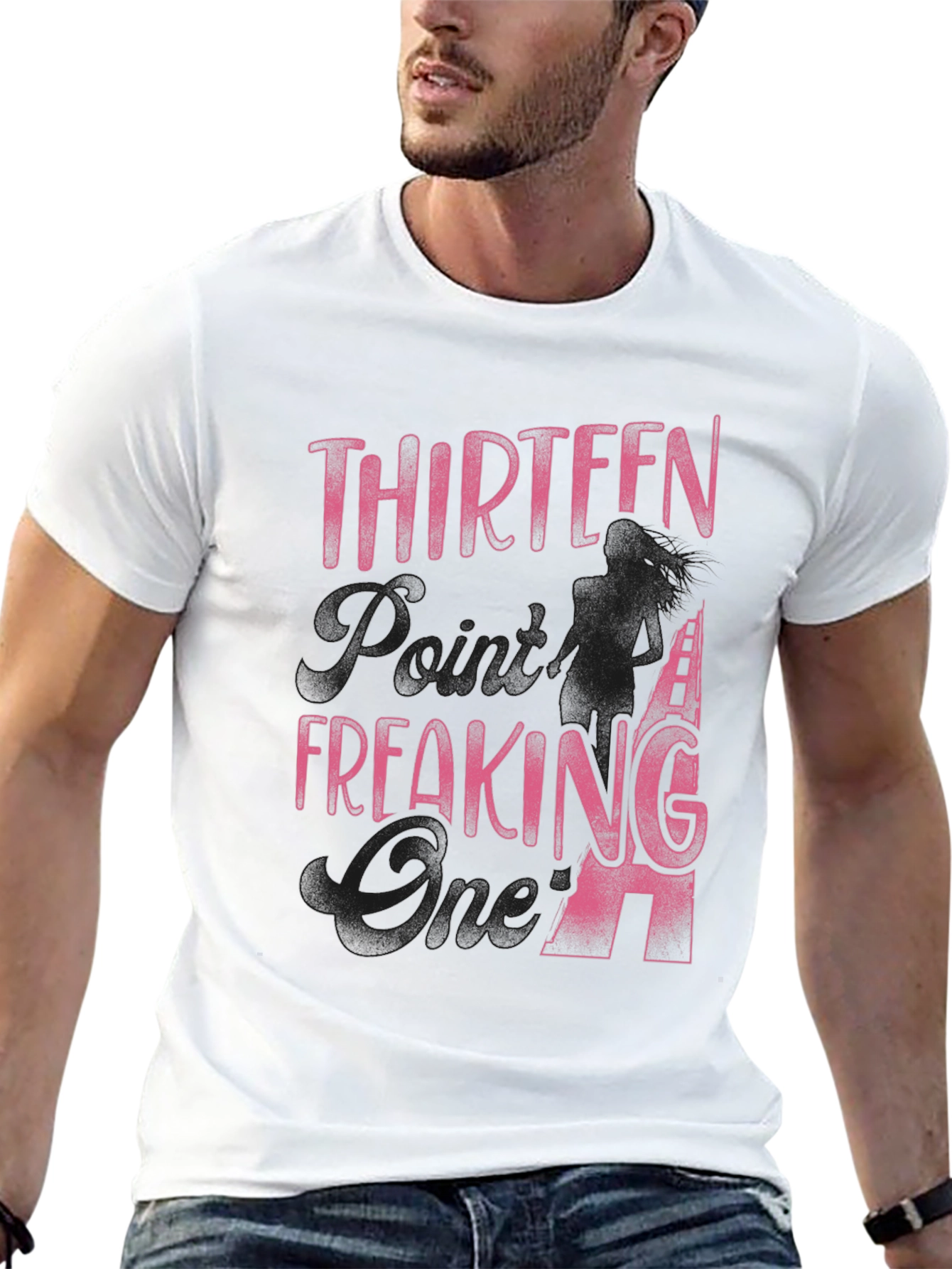 Black Thirteen Freaking 94 T-Shirt view 13