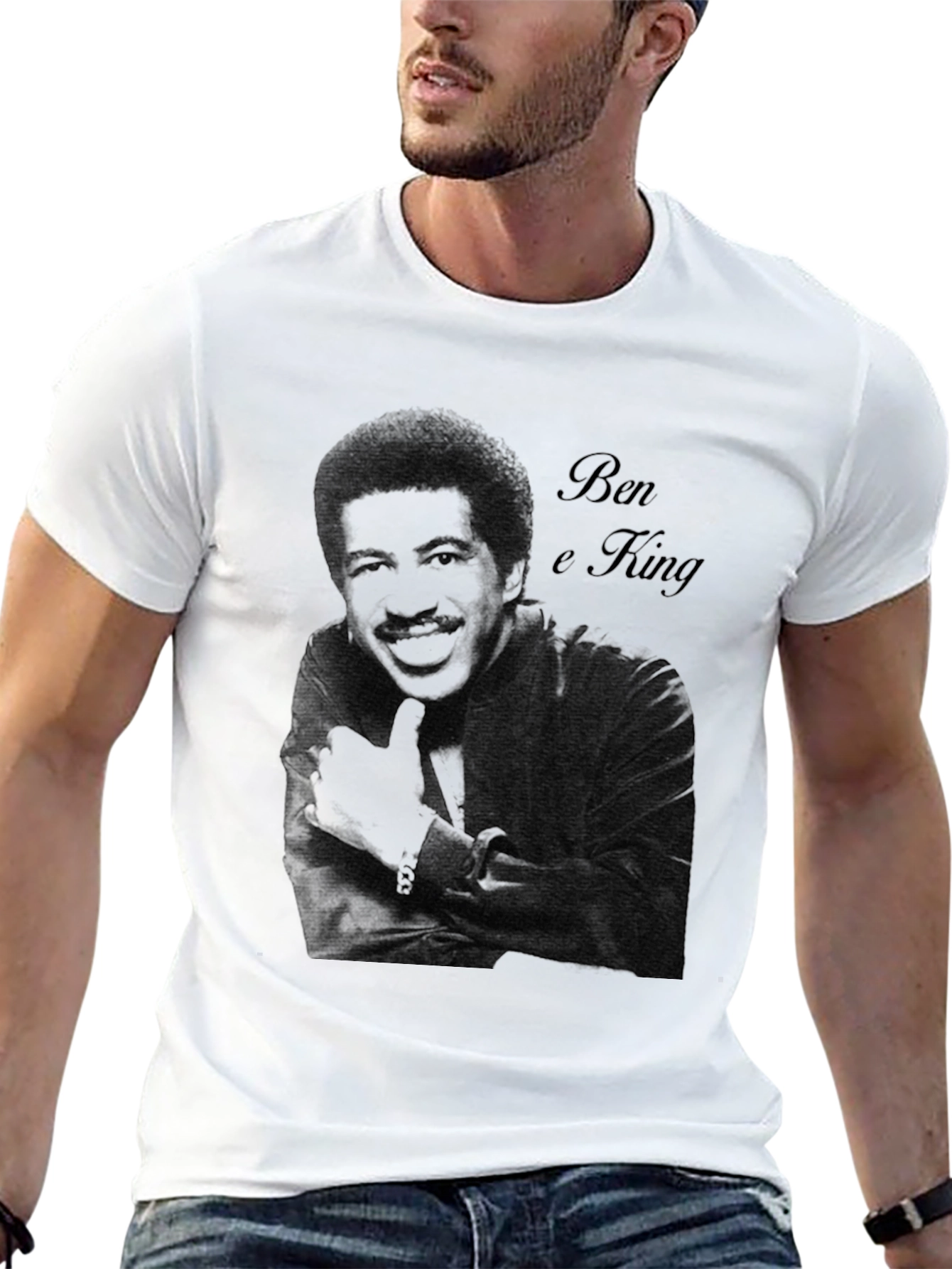 Black Ben E. King Graphic T-Shirt - Black view 13