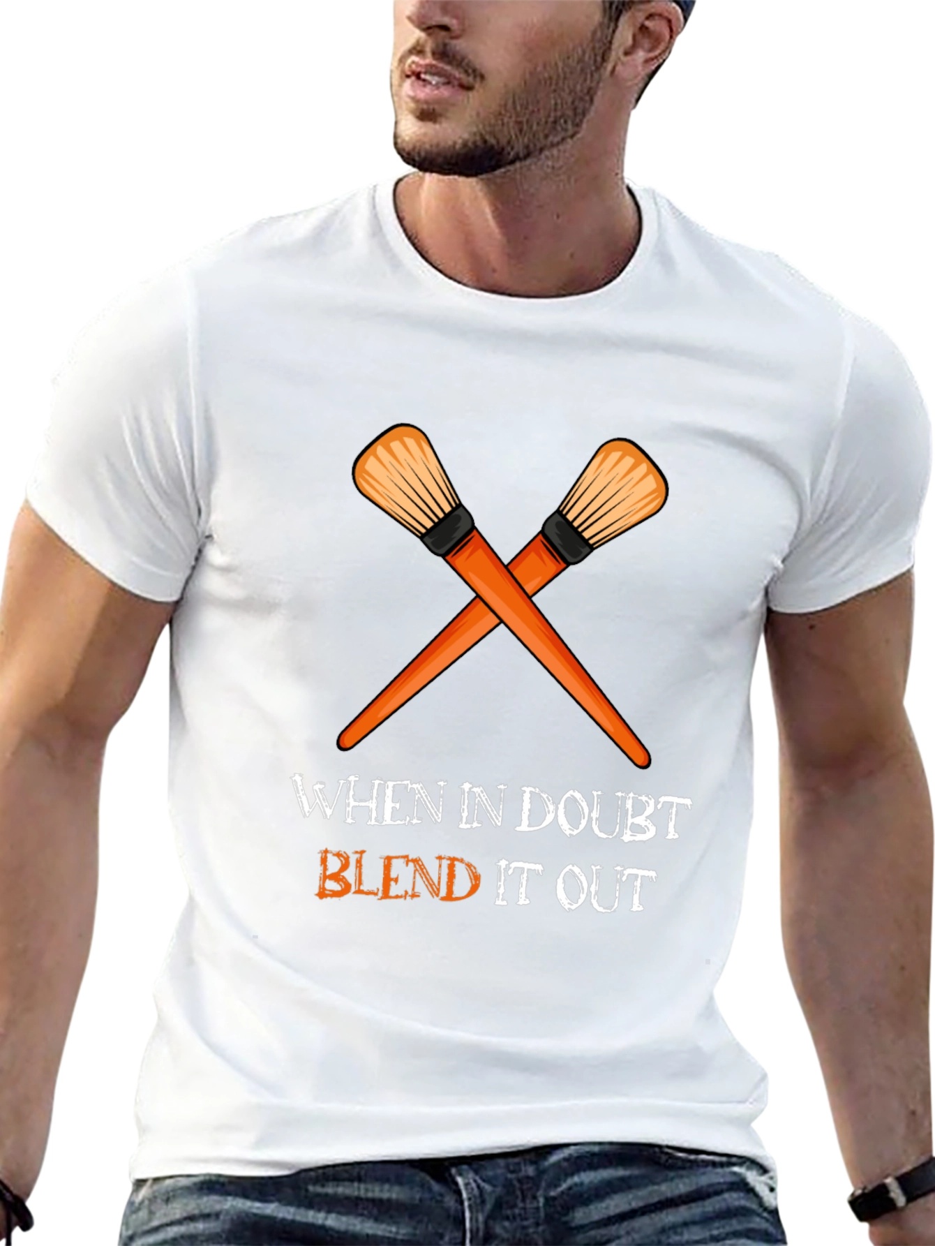Blend It Out T-Shirt Makeup Lover - 13