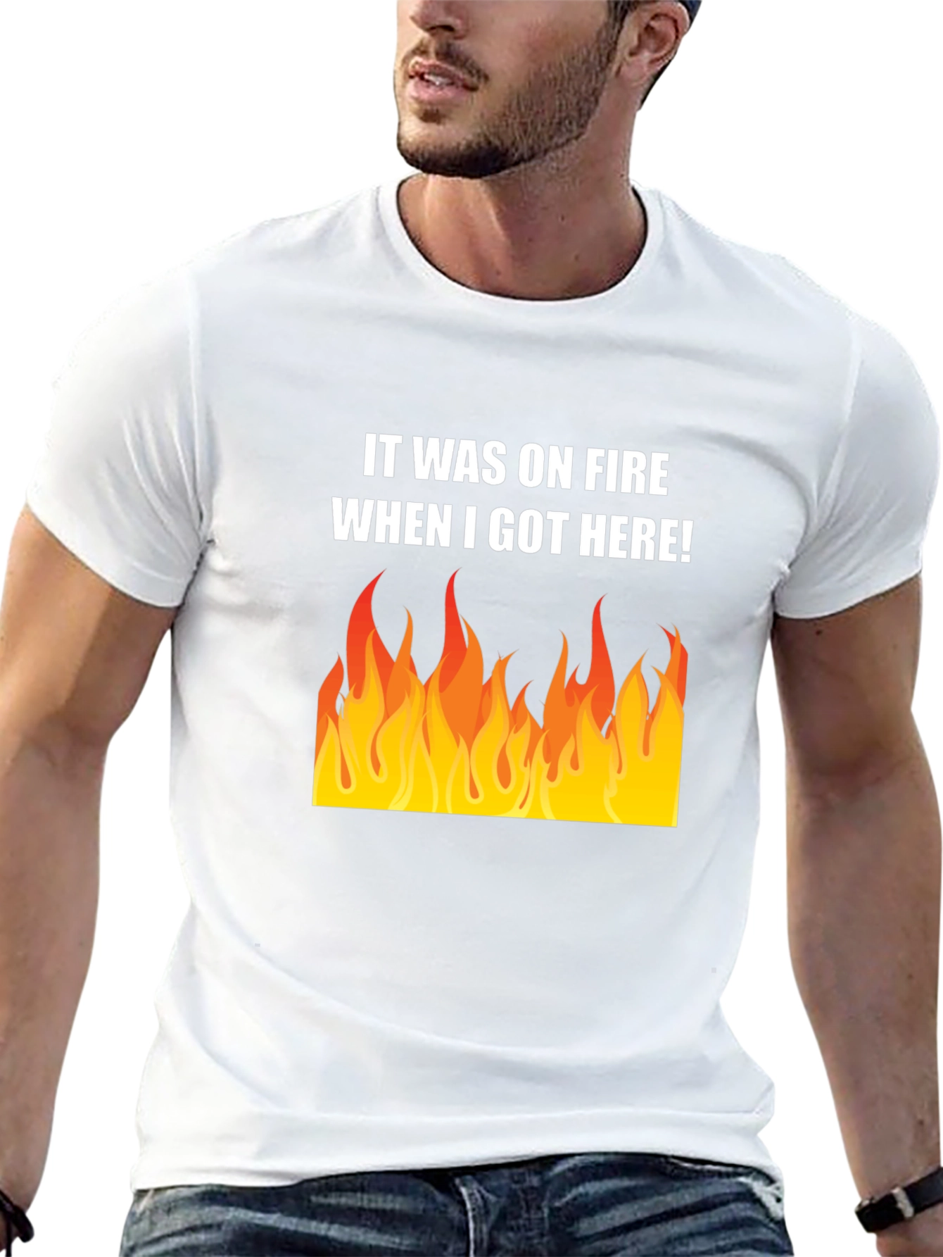 It Was on Fire Graphic Tee - 13