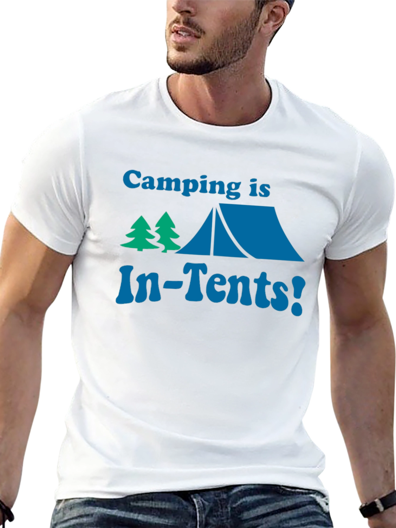 Black Camping is In-Tents! T-Shirt view 13