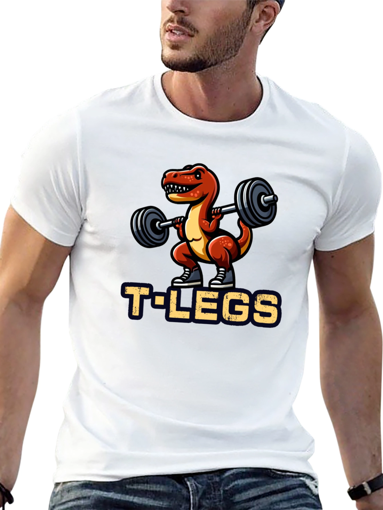 T-Rex Workout T-Shirt | Gym Humor Tee - 13