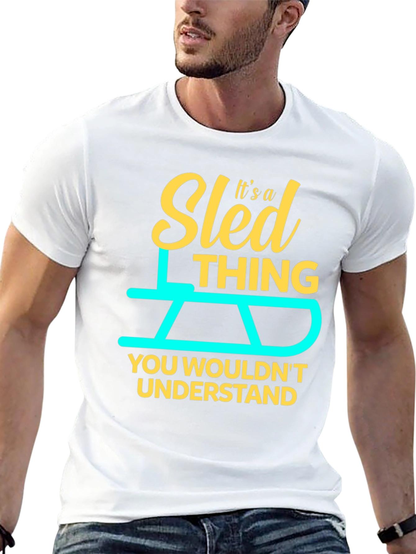Black Sled Thing T-Shirt - You Wouldn't Understand! view 13