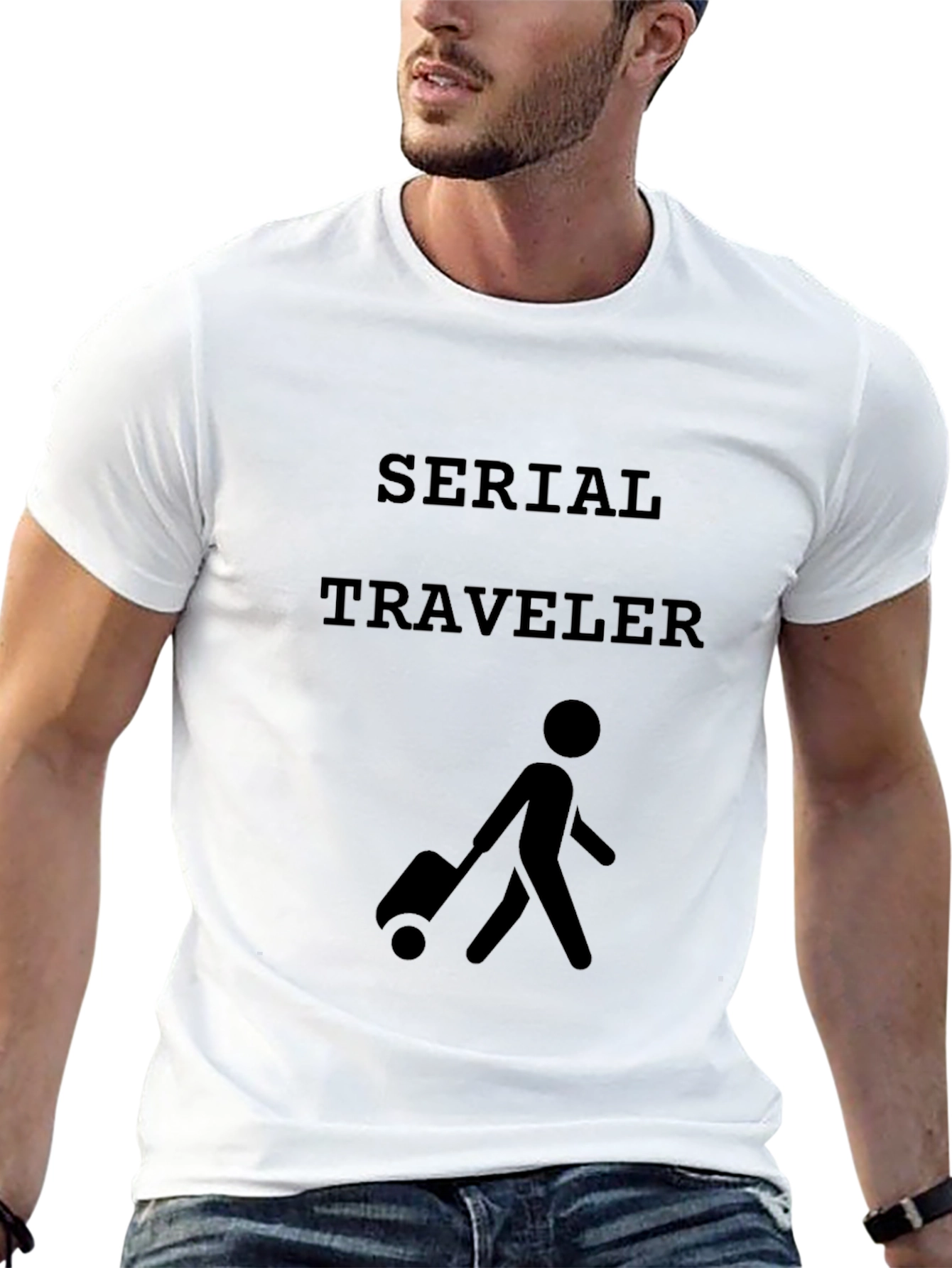 Serial Traveler Graphic T-Shirt - 13