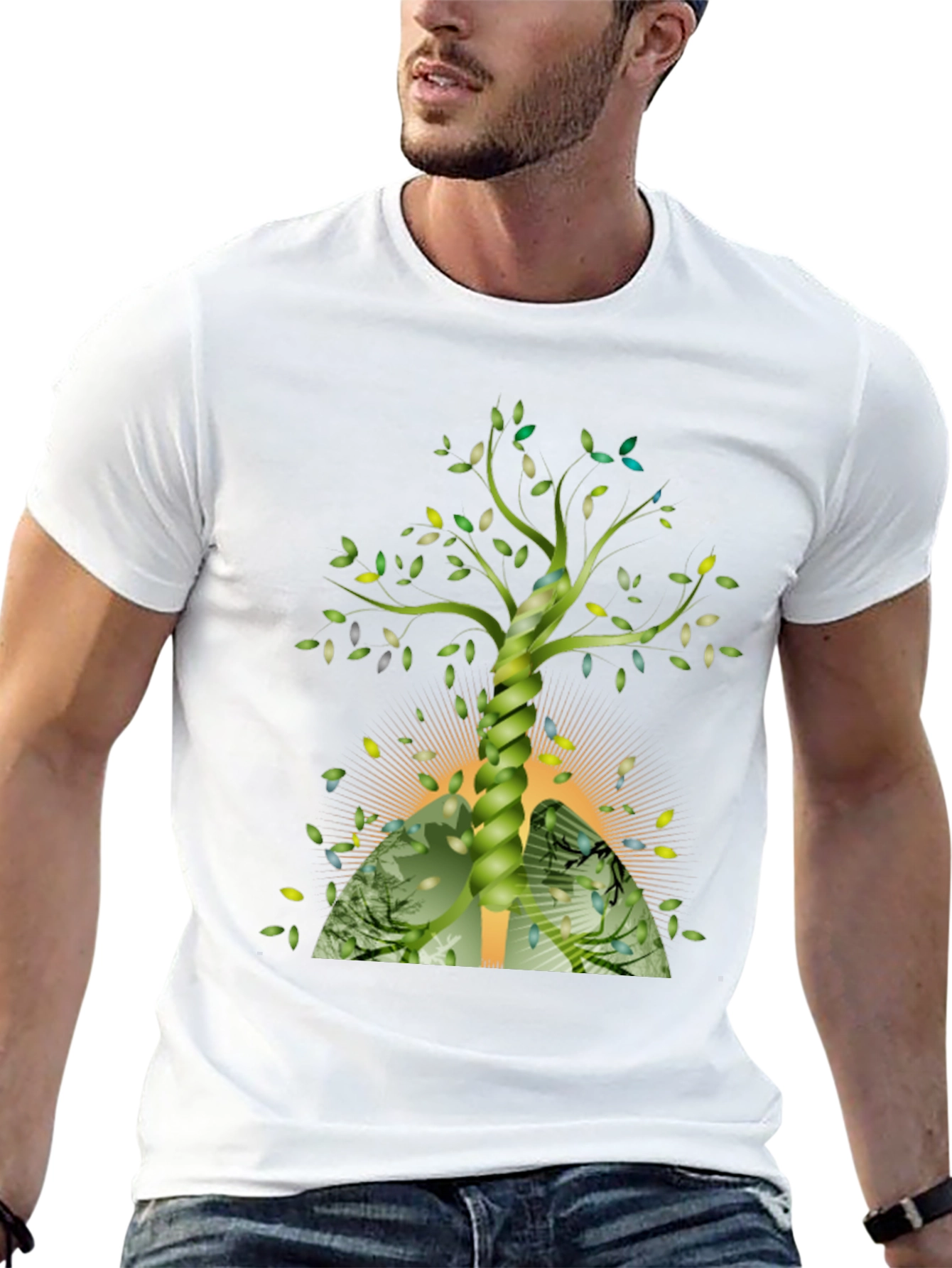 Tree of Life Lungs Graphic Tee - 13