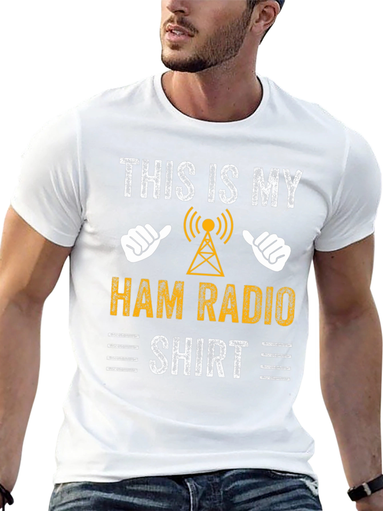 Black Ham Radio Shirt - Funny Amateur Radio Operator Tee view 13