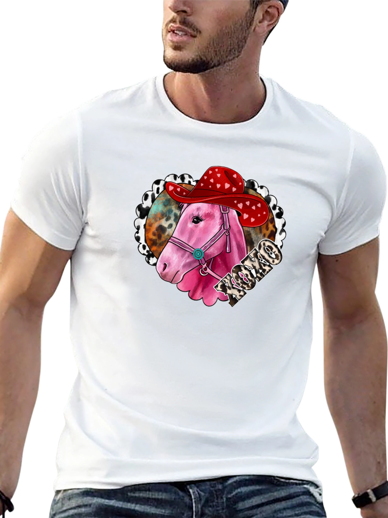 Black Horse XOXO T-Shirt view 13