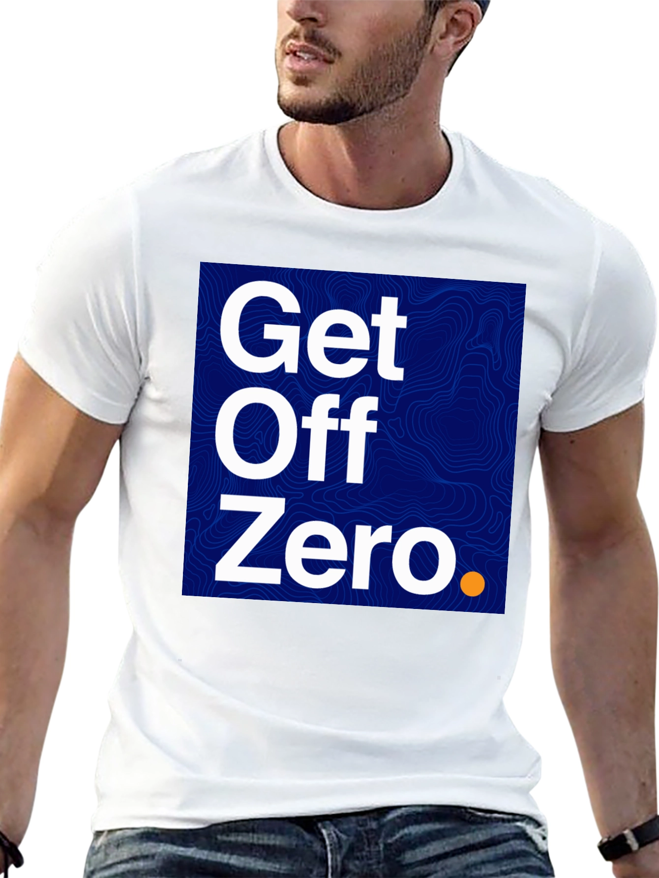 Black Get Off Zero Graphic Tee - Bold Statement Shirt view 13