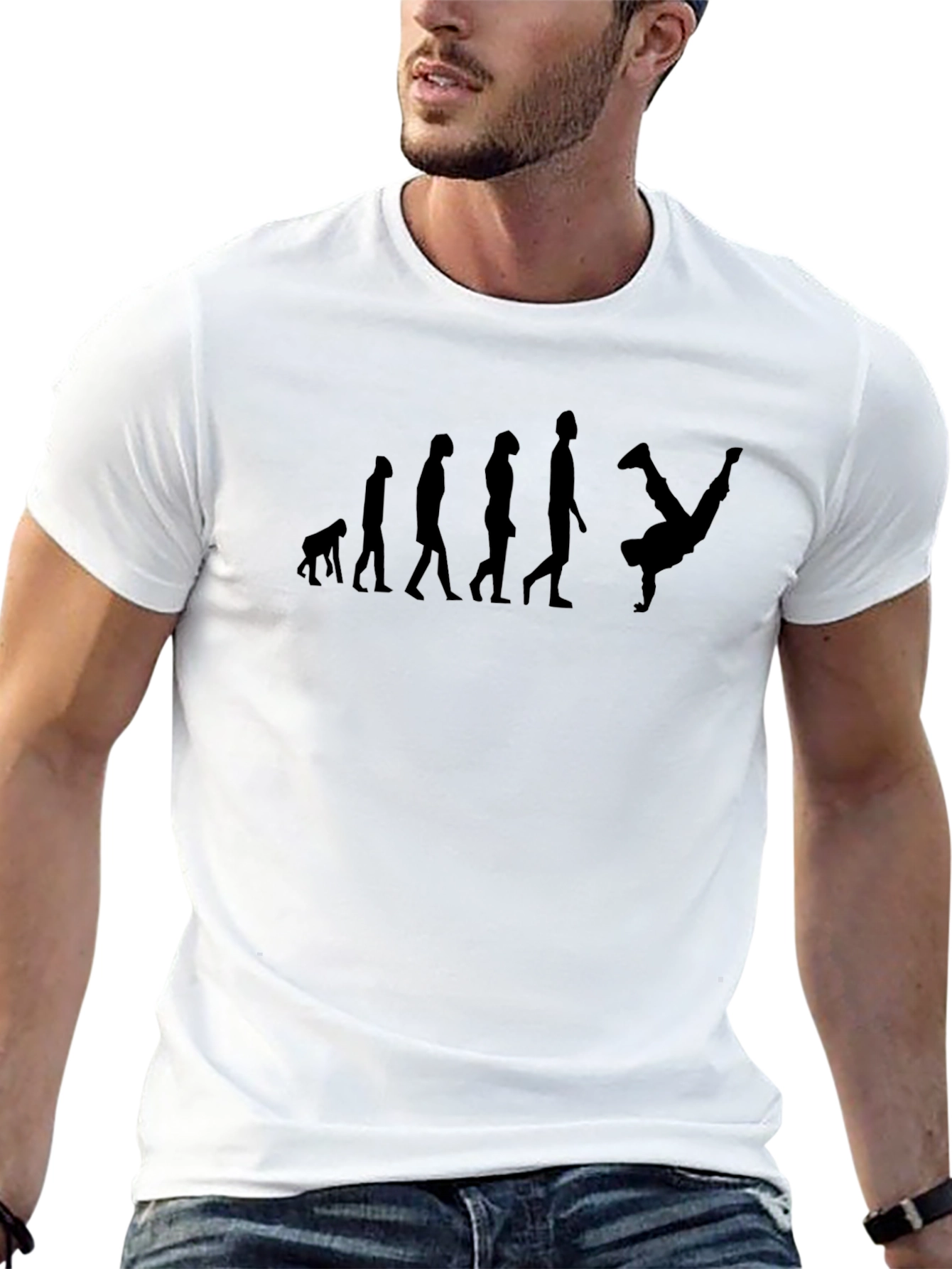 Black Evolution of Dance T-Shirt view 13
