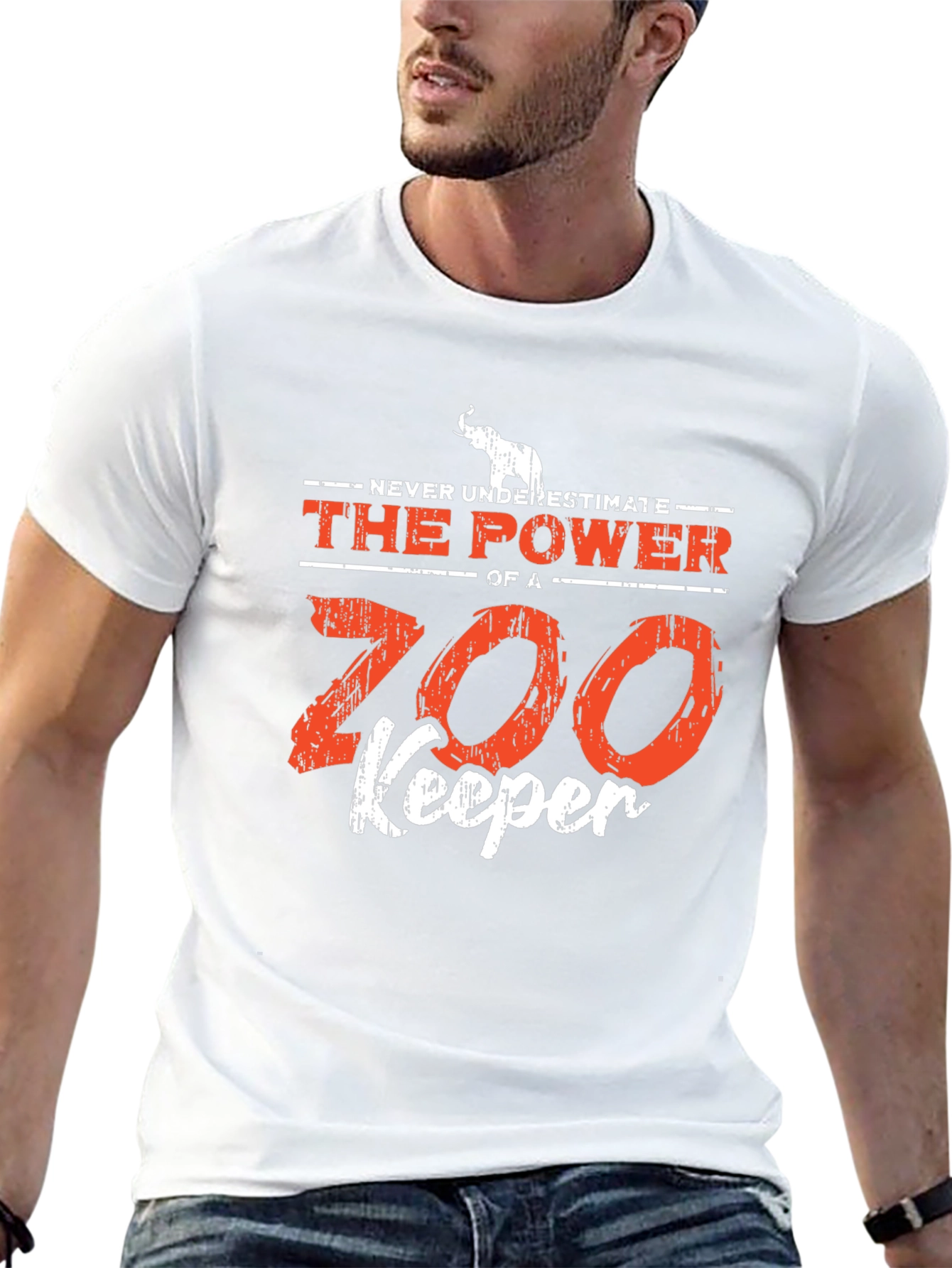 Black Zoo Keeper Power T-Shirt view 13