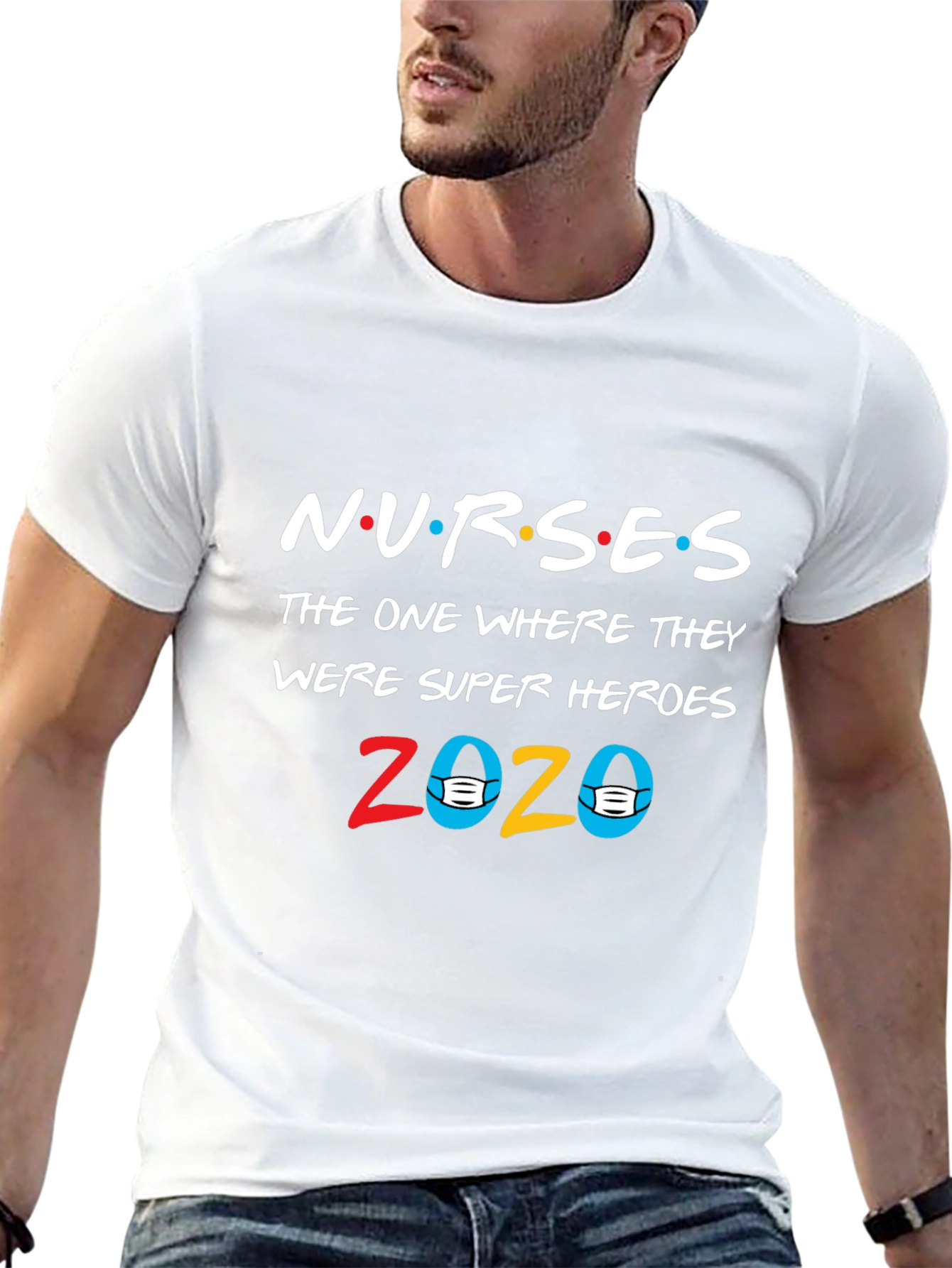 Black Nurses 2020 Super Heroes Graphic Tee view 13