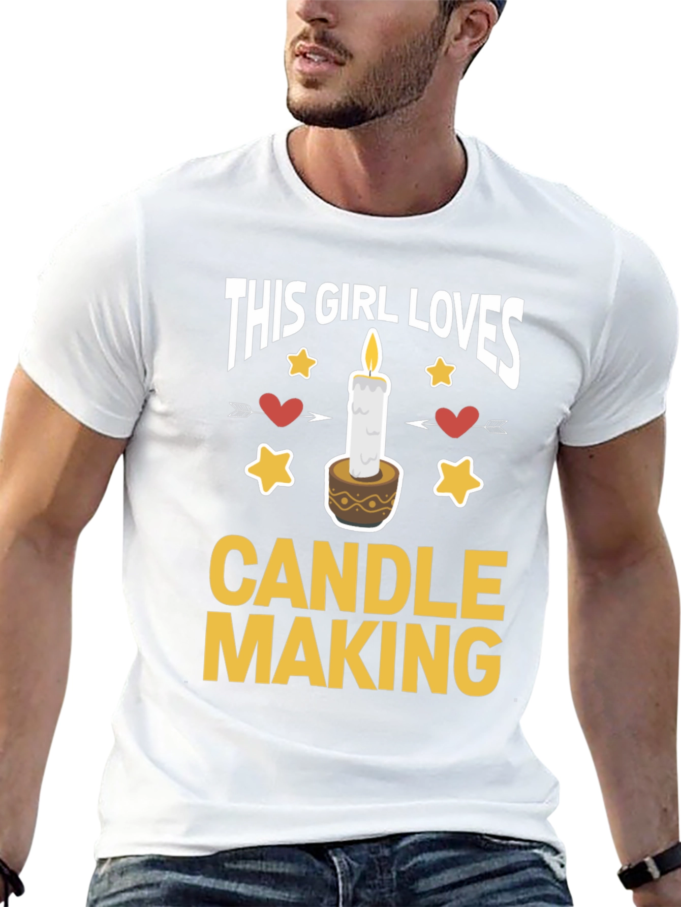 Black This Girl Loves Candle Making T-Shirt view 13