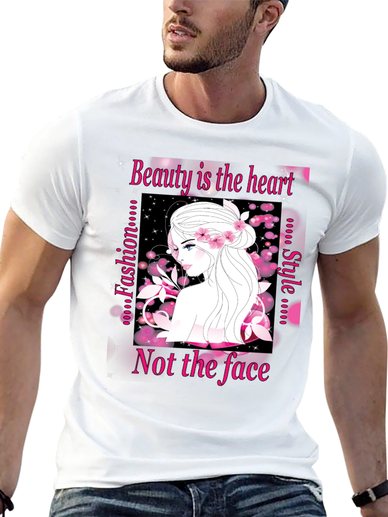 Black Beauty Inside T-Shirt - Fashionable Graphic Tee for Women view 13