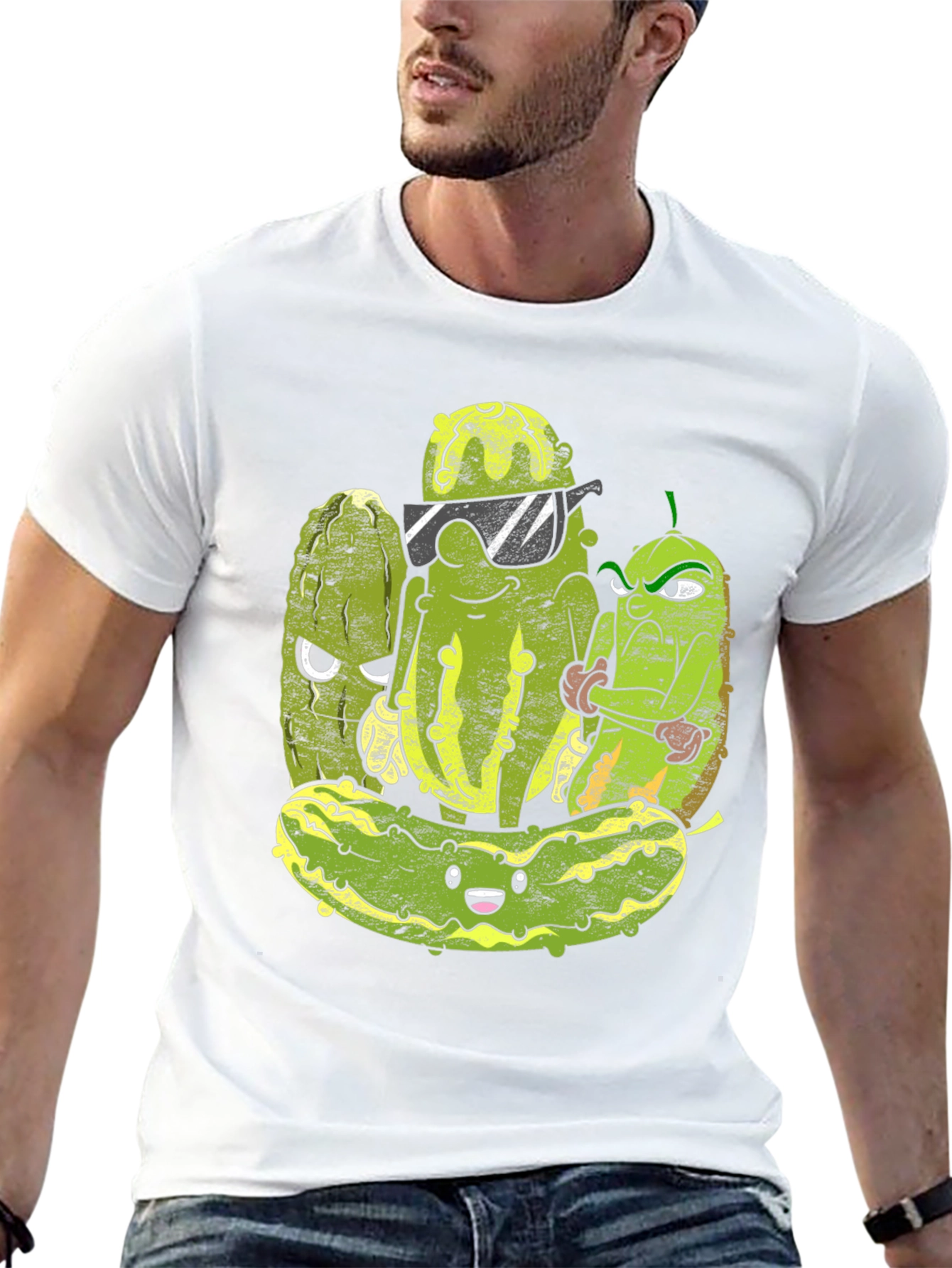 Pickle Gang T-Shirt - Cool Cartoon Design - 13