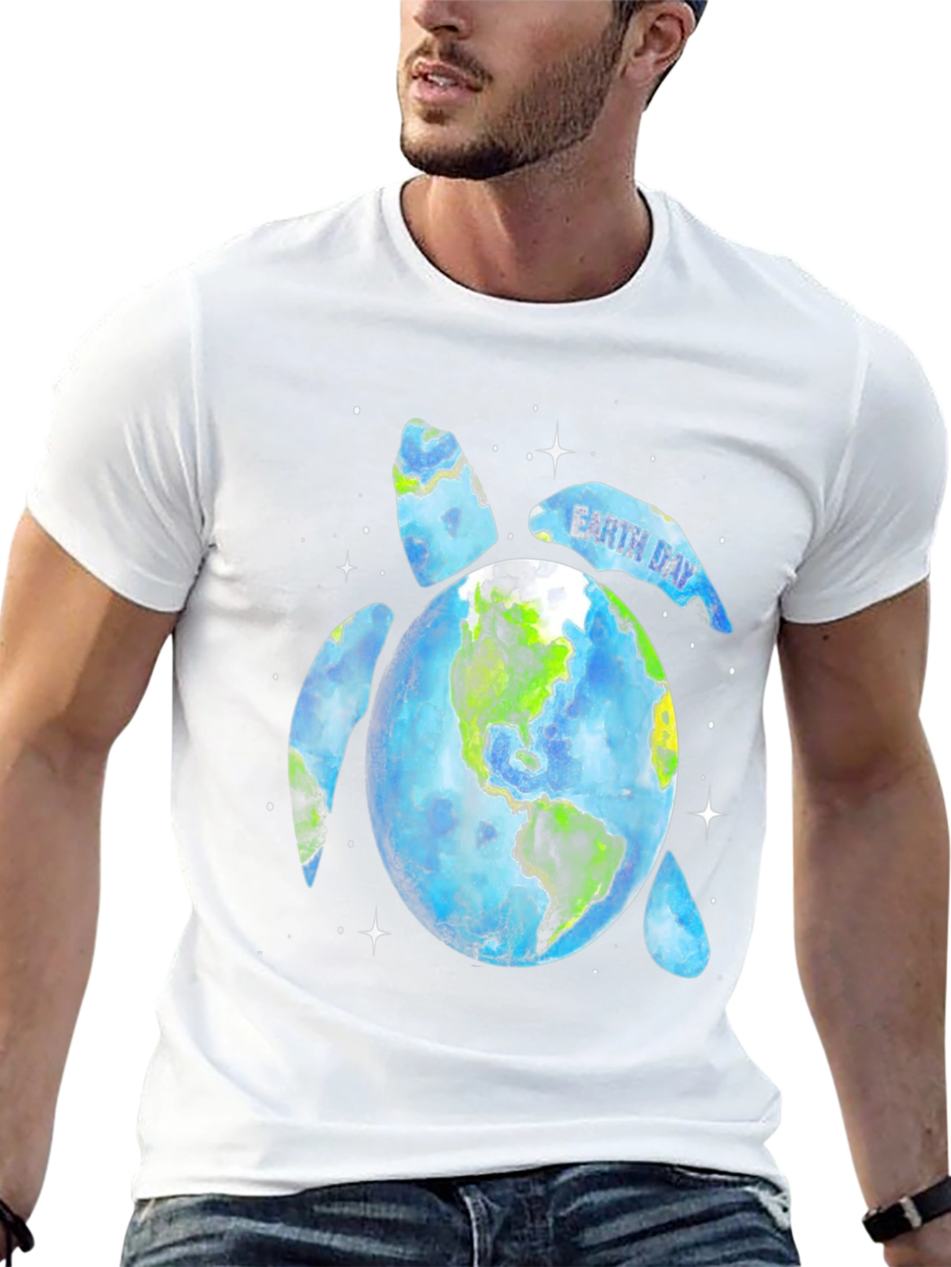 Earth Day Turtle Graphic Tee - 13