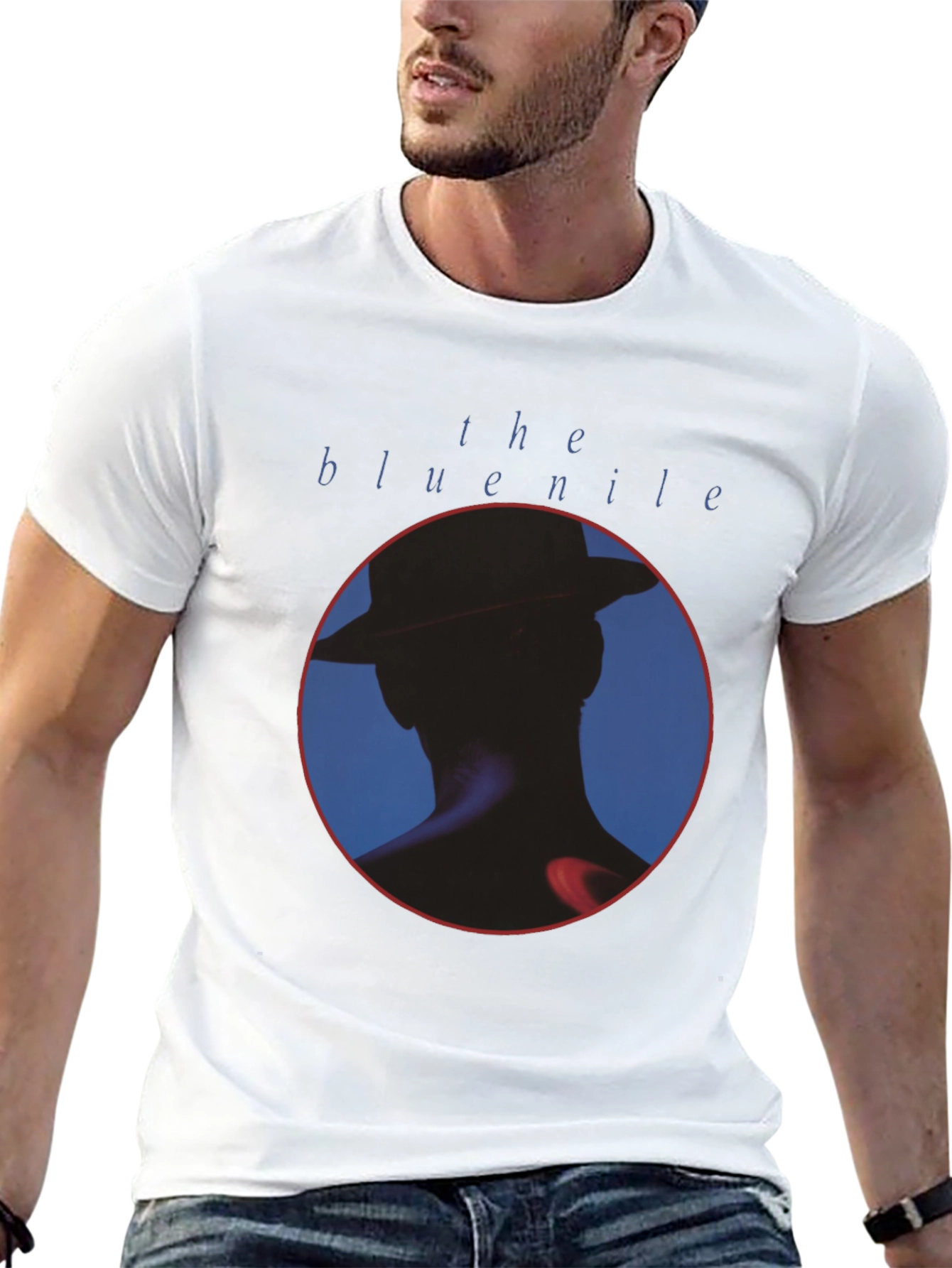 The Blue Nile Album Cover Black T-Shirt - 13