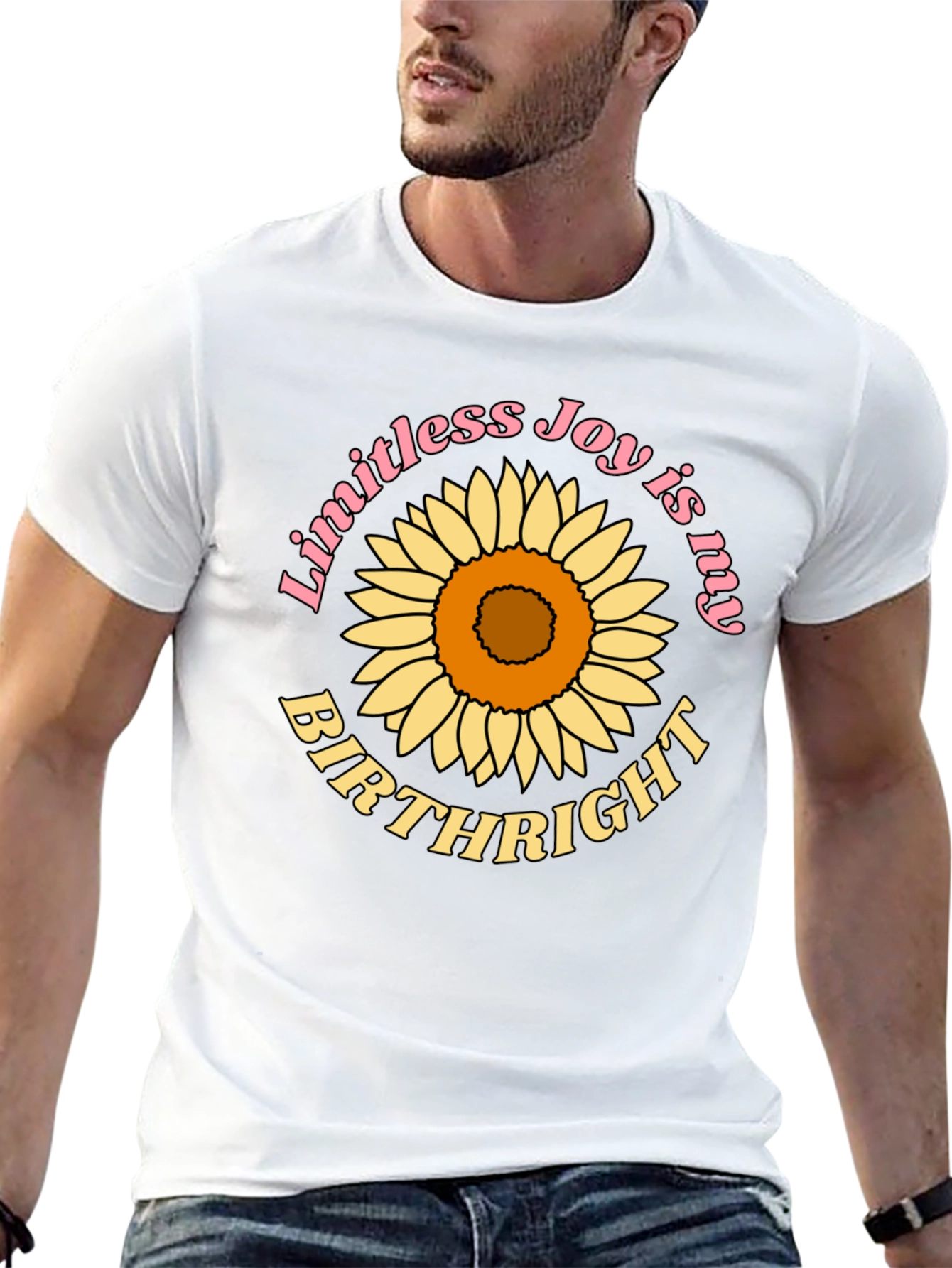 Black Limitless Joy Sunflower Graphic Tee view 13