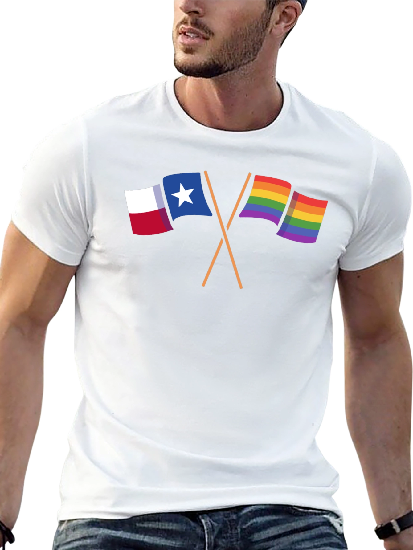 Black Texas Pride T-Shirt view 13