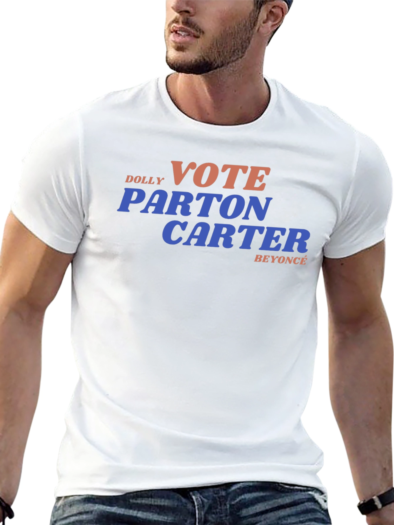 Black Vote Dolly Parton Carter Beyonce T-Shirt view 13