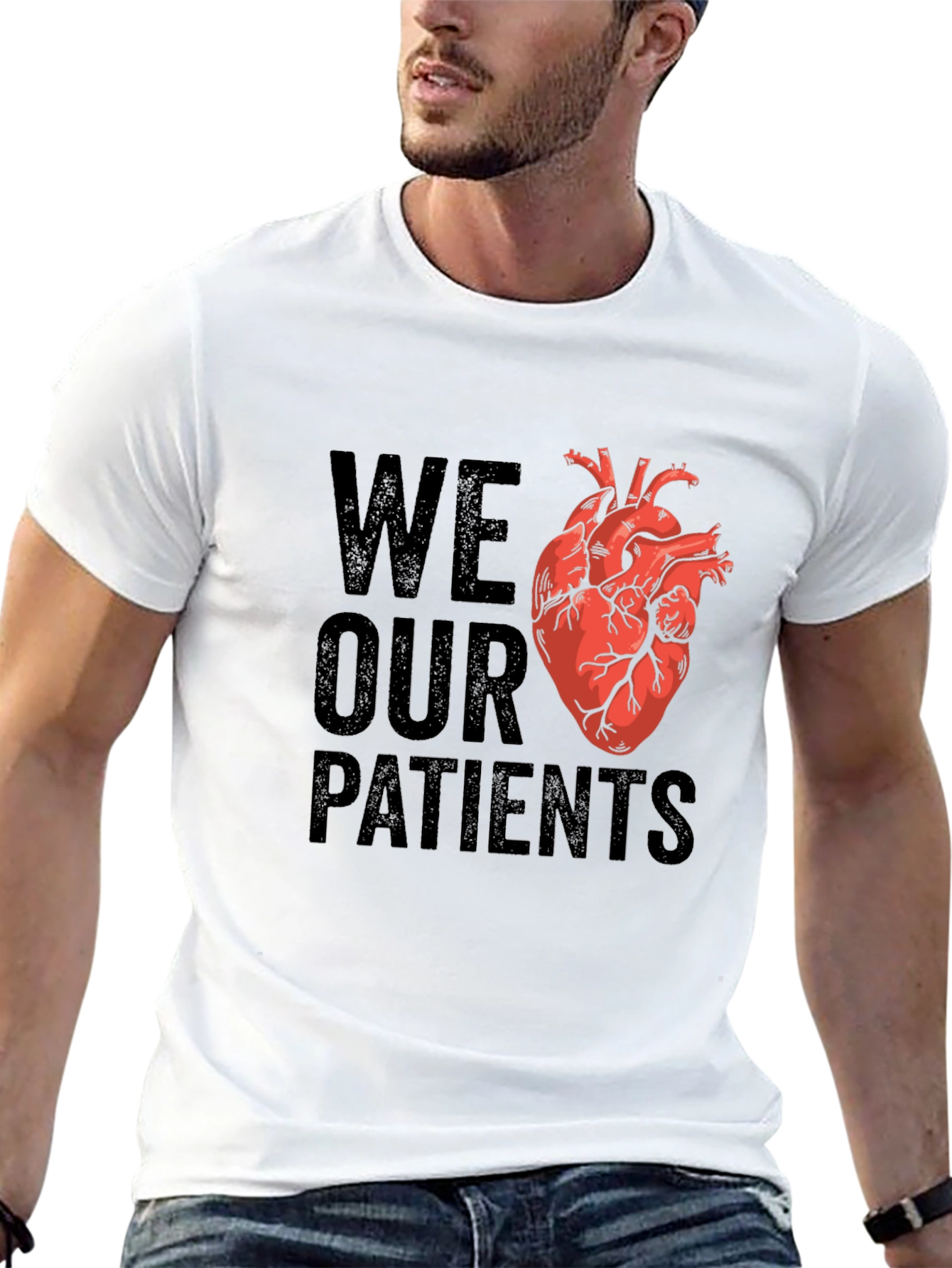 We Heart Our Patients Graphic T-Shirt - 13