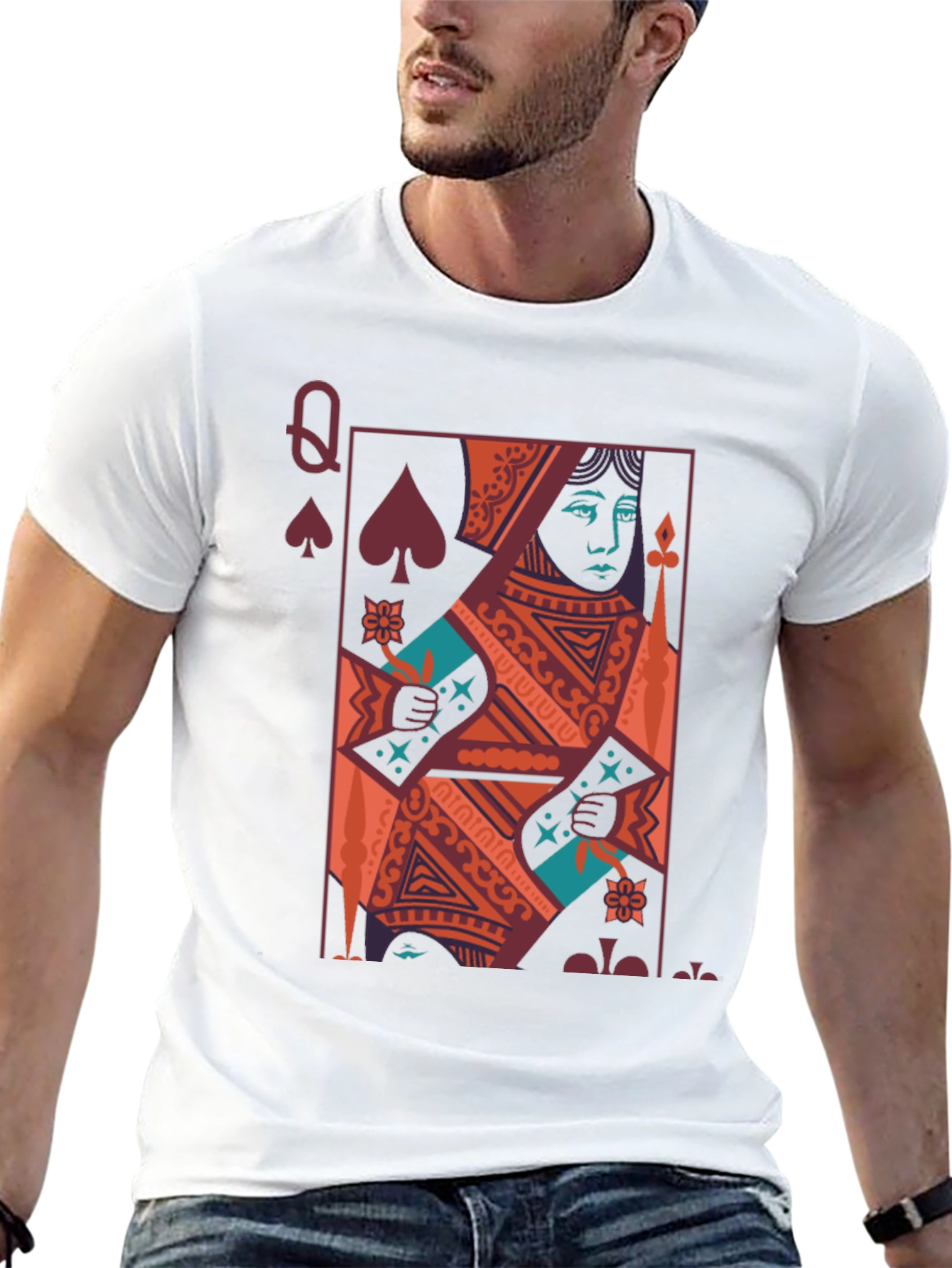 Queen of Spades Graphic T-Shirt - 13